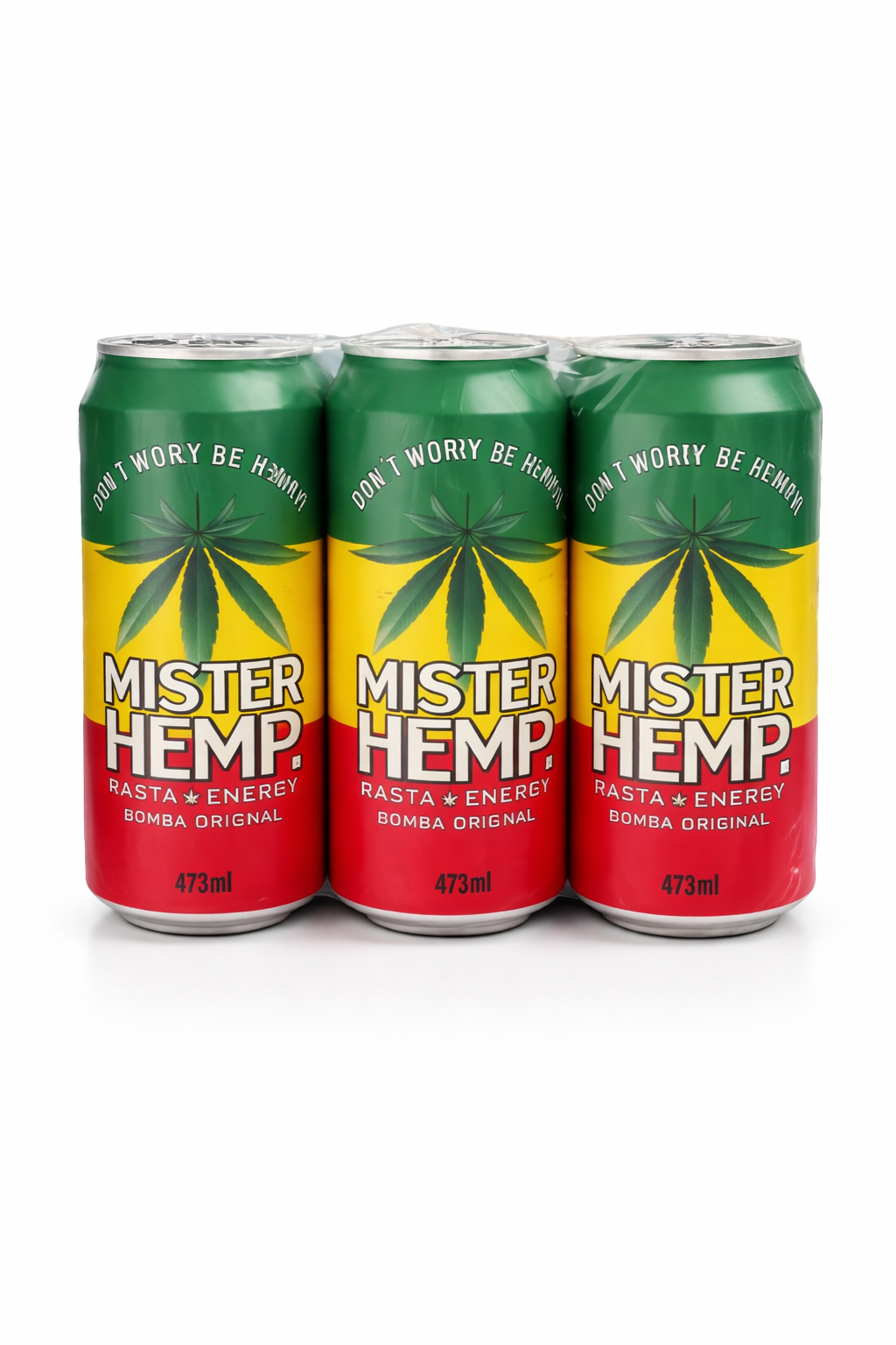 Fardo de Energético Mister Hemp 473ML C/ 6