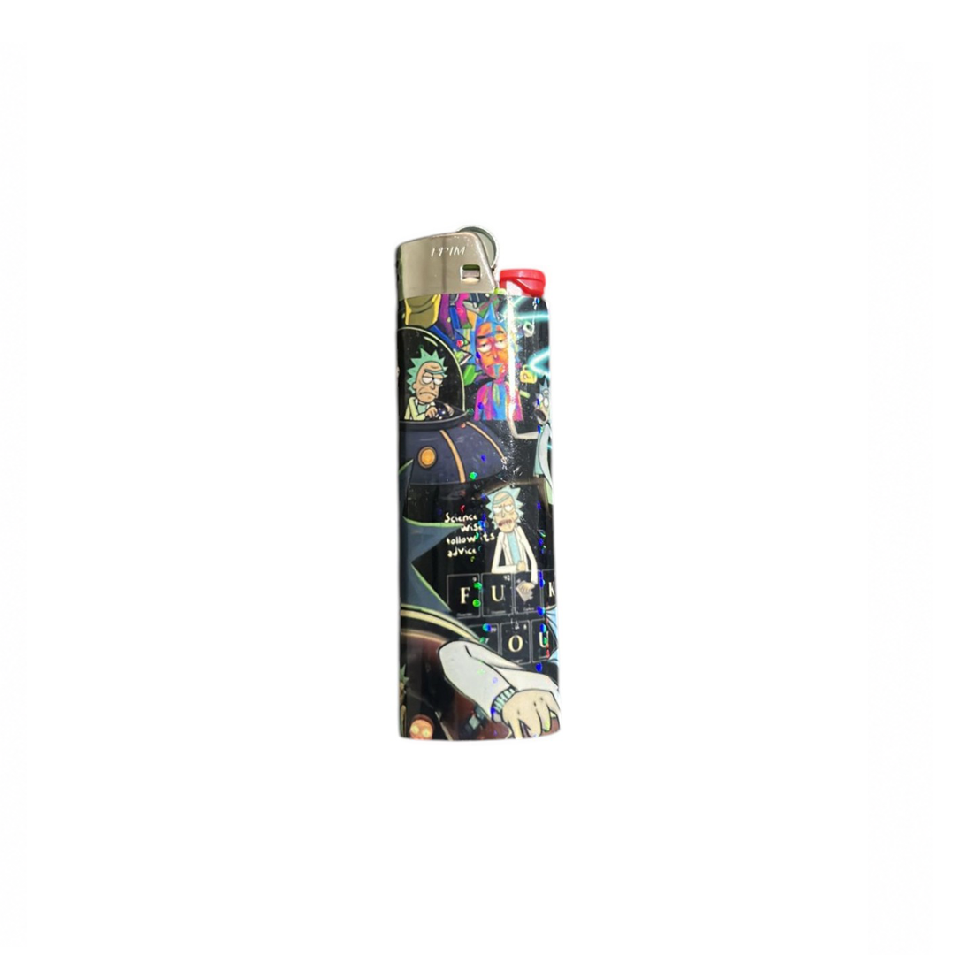 Isqueiro Bic Grande Estampado Rick e Morty