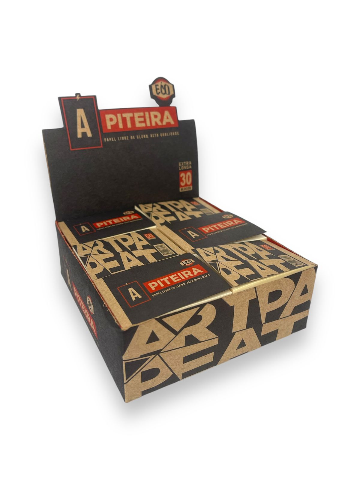 Caixa de Piteira A Piteira Extra Larga