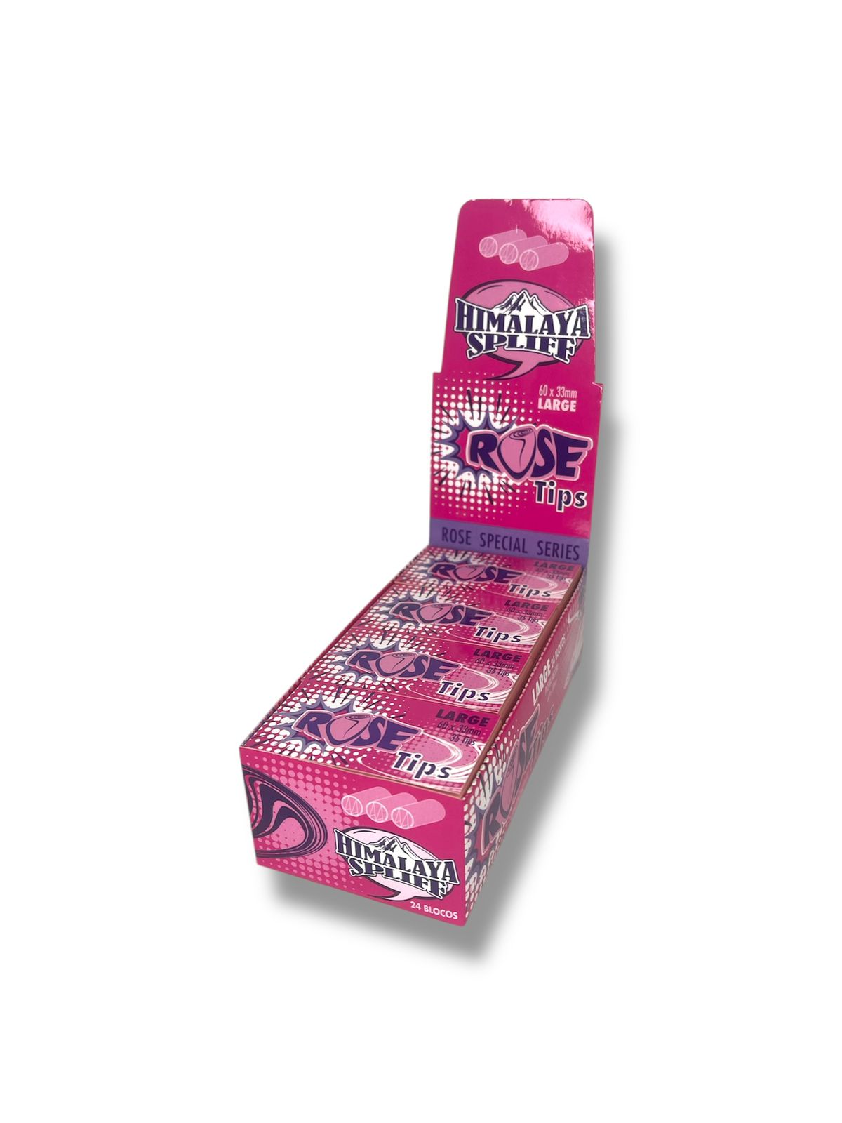Caixa de Piteira Rosa Himalaya Spliff