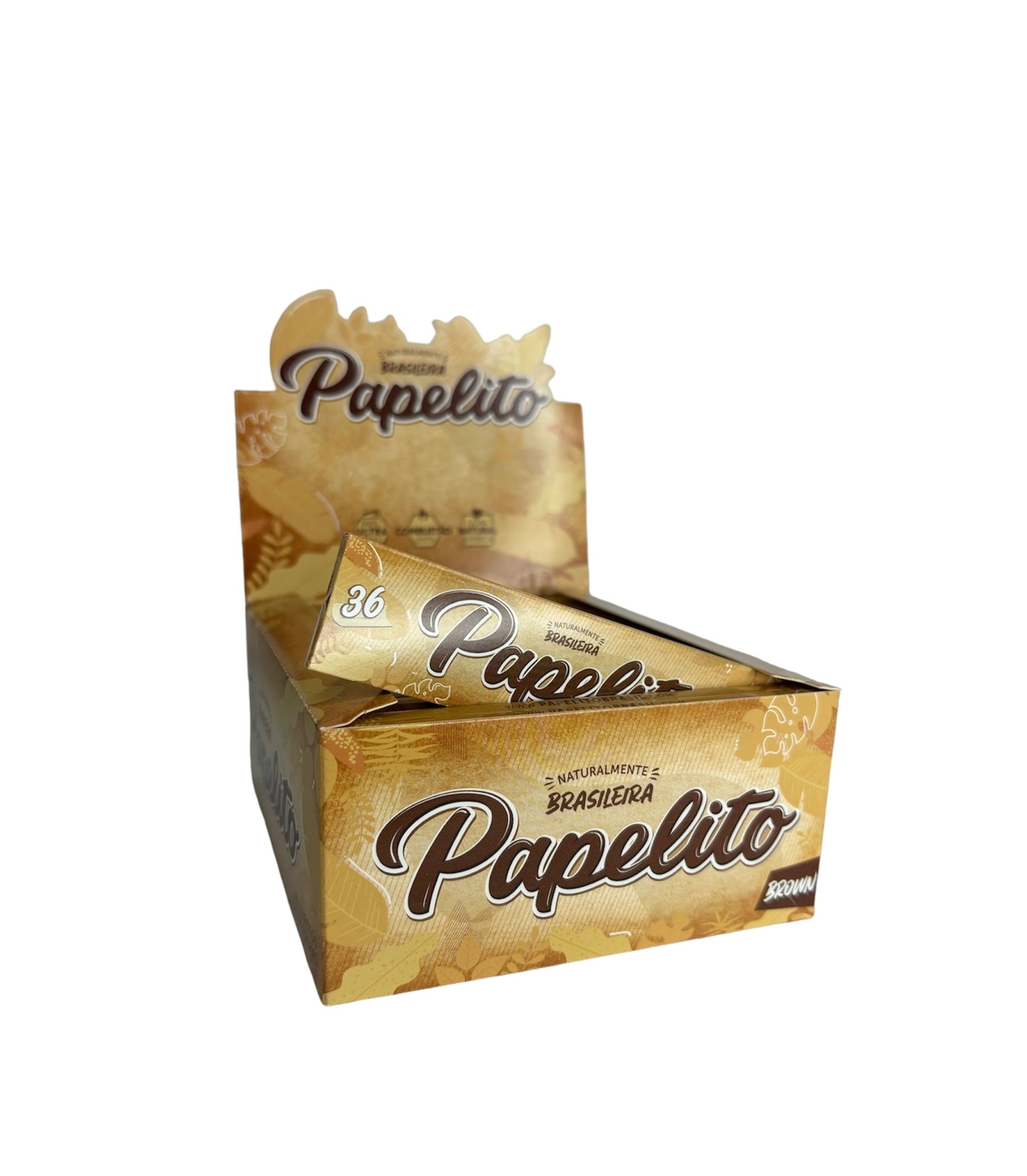 Caixa de Seda Papelito Brown K.S