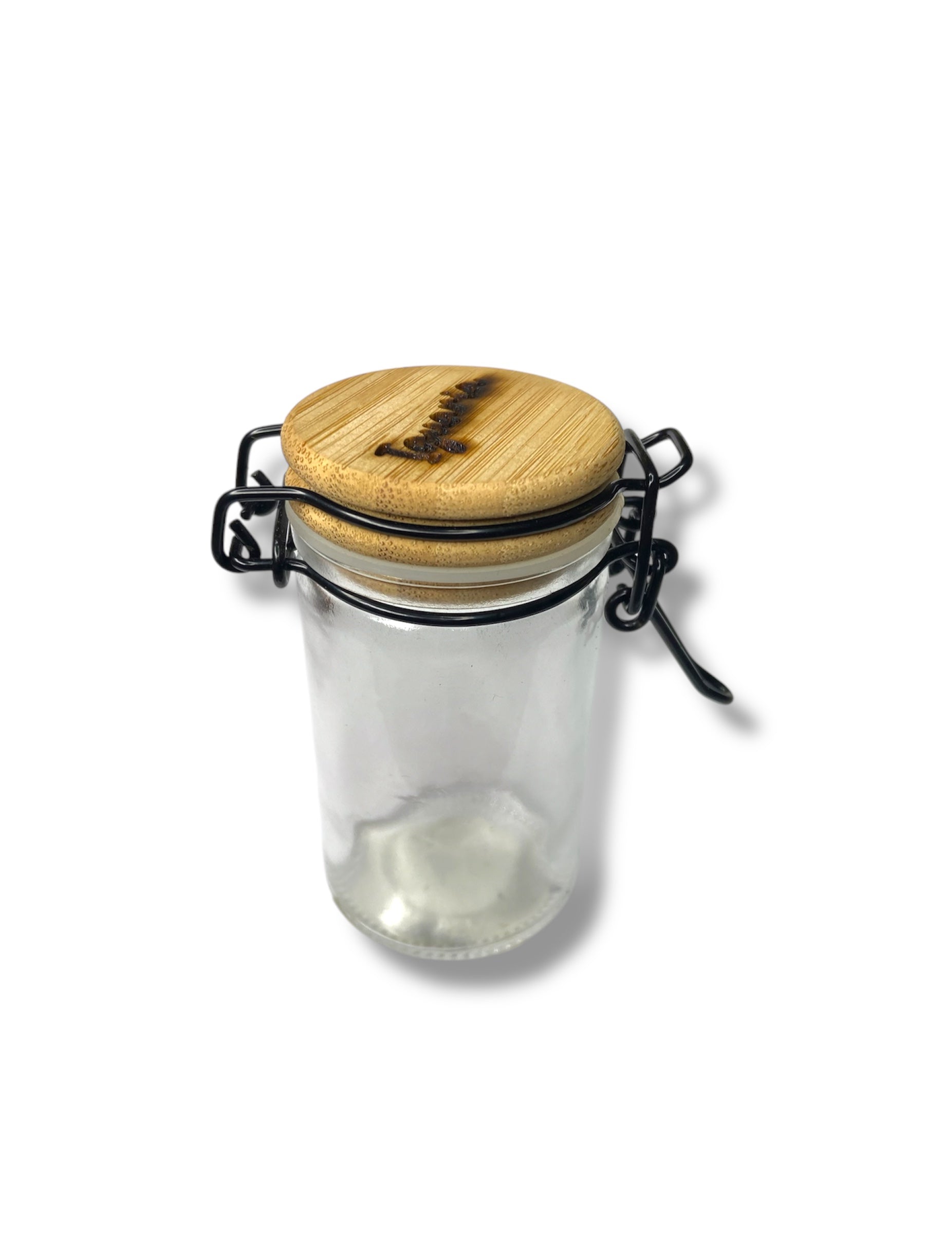 Pote de Vidro Bambu 100ML