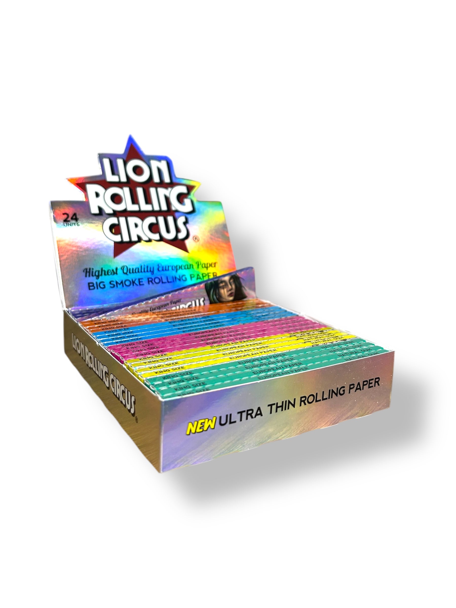Caixa de Seda Lion Prata Silver K.S