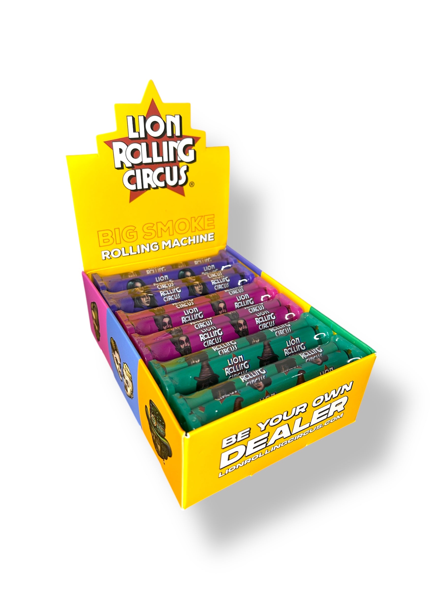 Caixa de Bolador Lion Rolling Circus K.S C/12