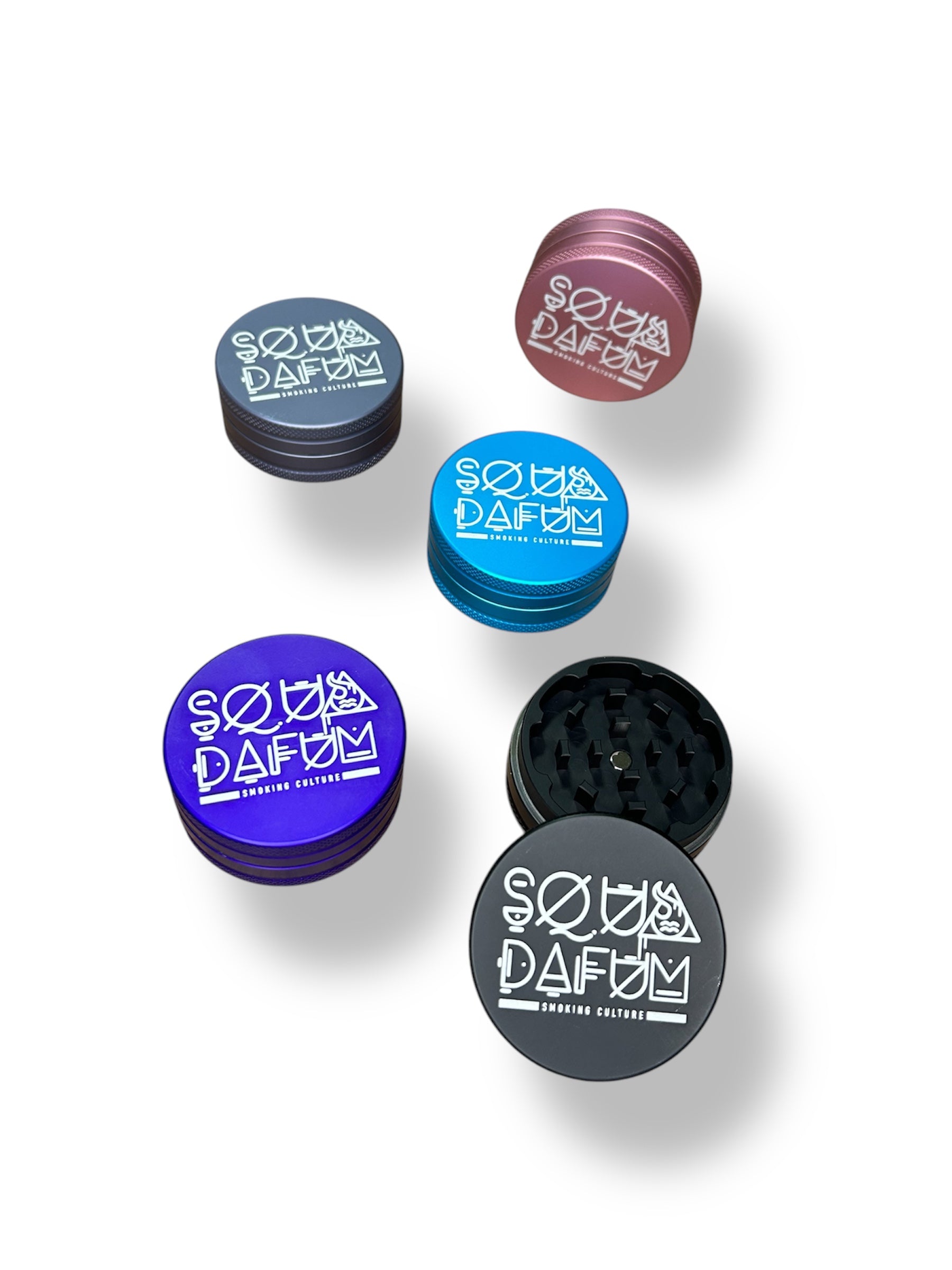 Dichavador Squadafum Grinder Pro Future 50MM 2P