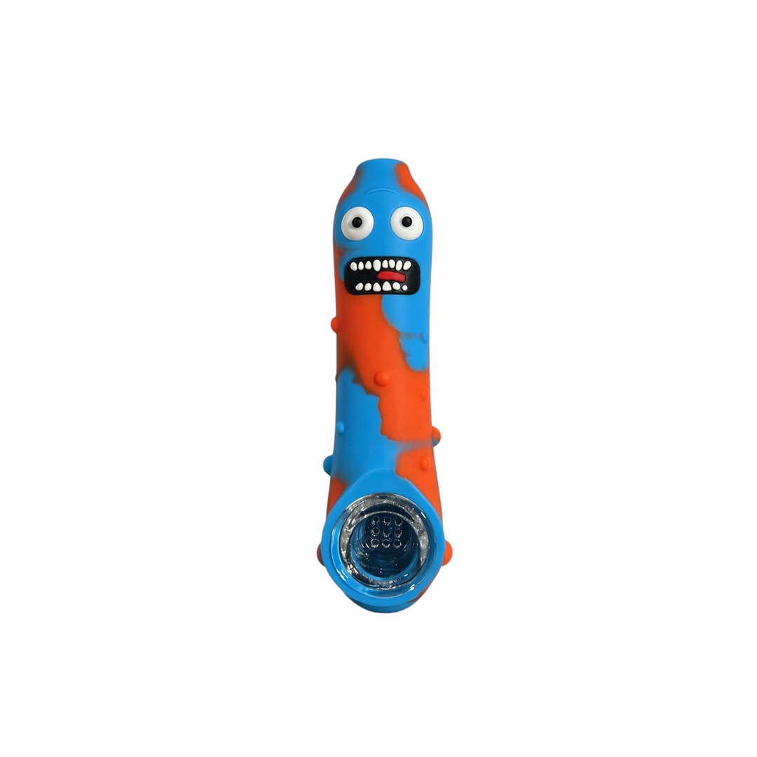 Pipe de Silicone Pickles Colorido 12 CM