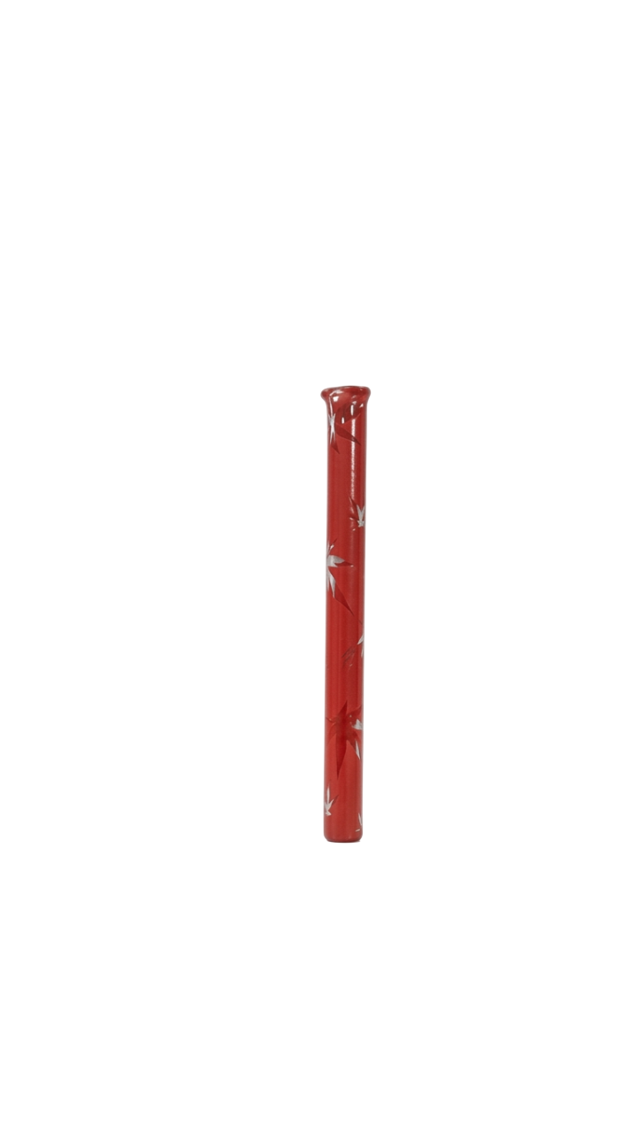 Piteira de Vidro Weed Vermelha 5 MM
