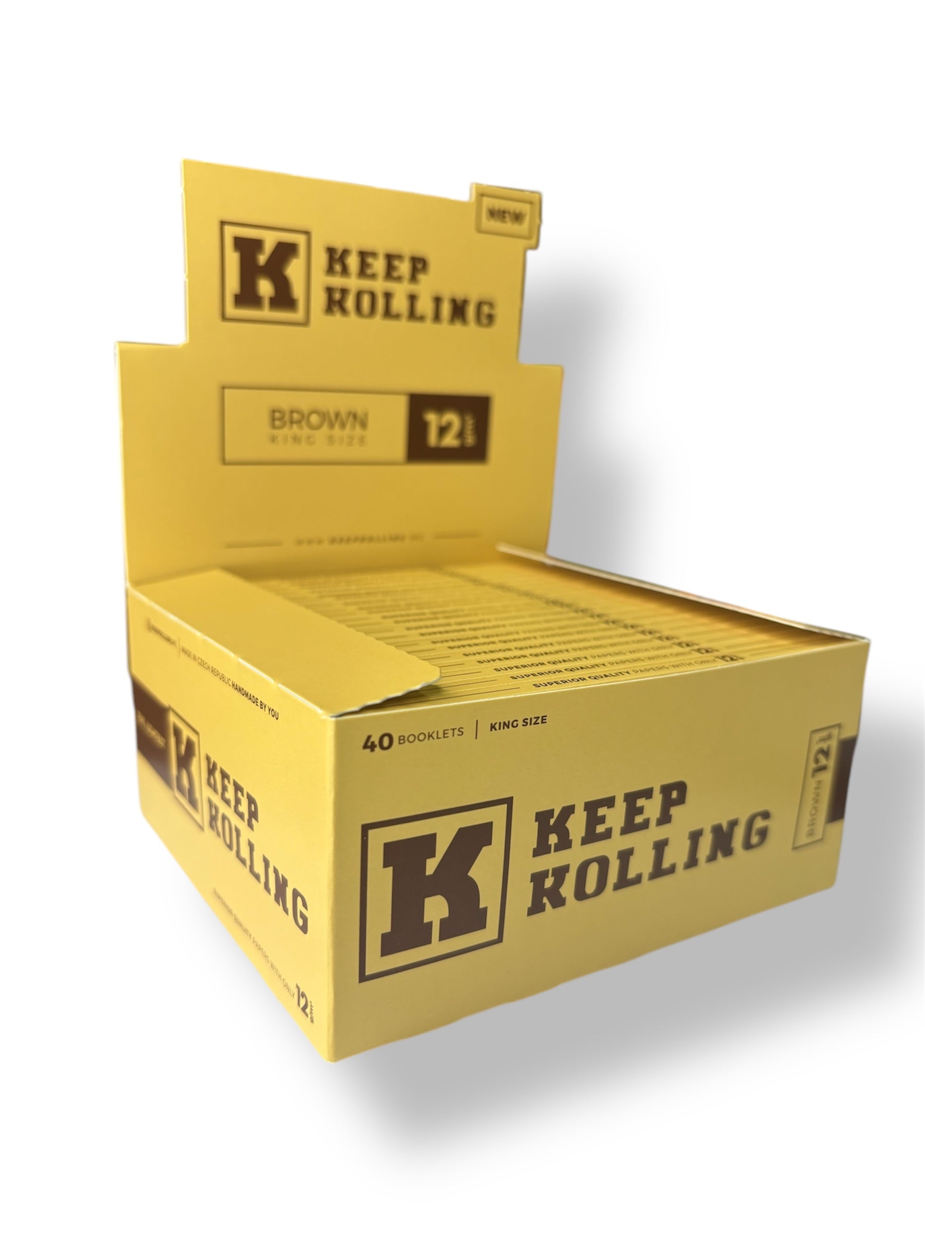 Caixa de Seda Keep Rolling Brown