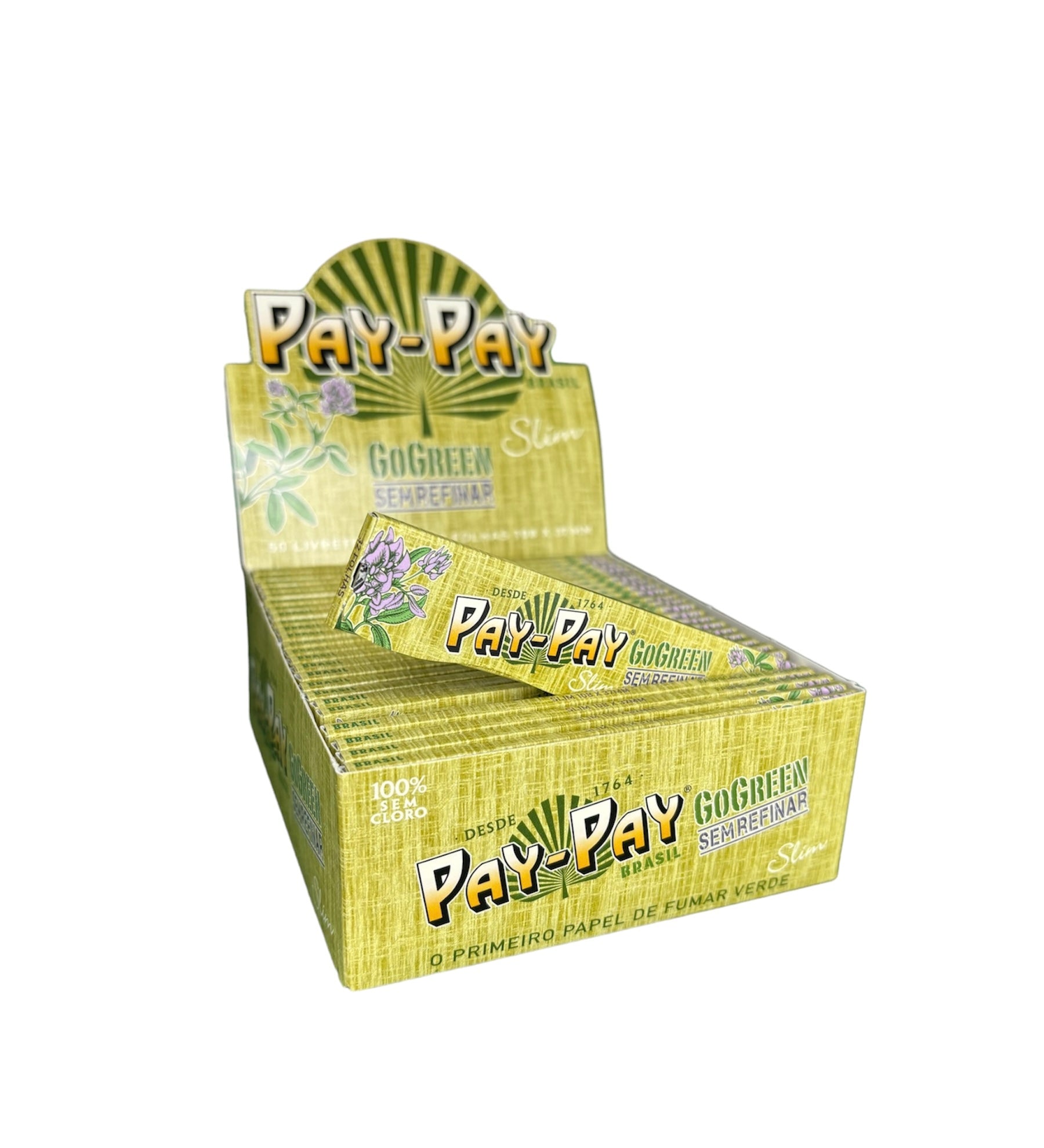 Caixa de Seda PayPay Slim Brasil K.S