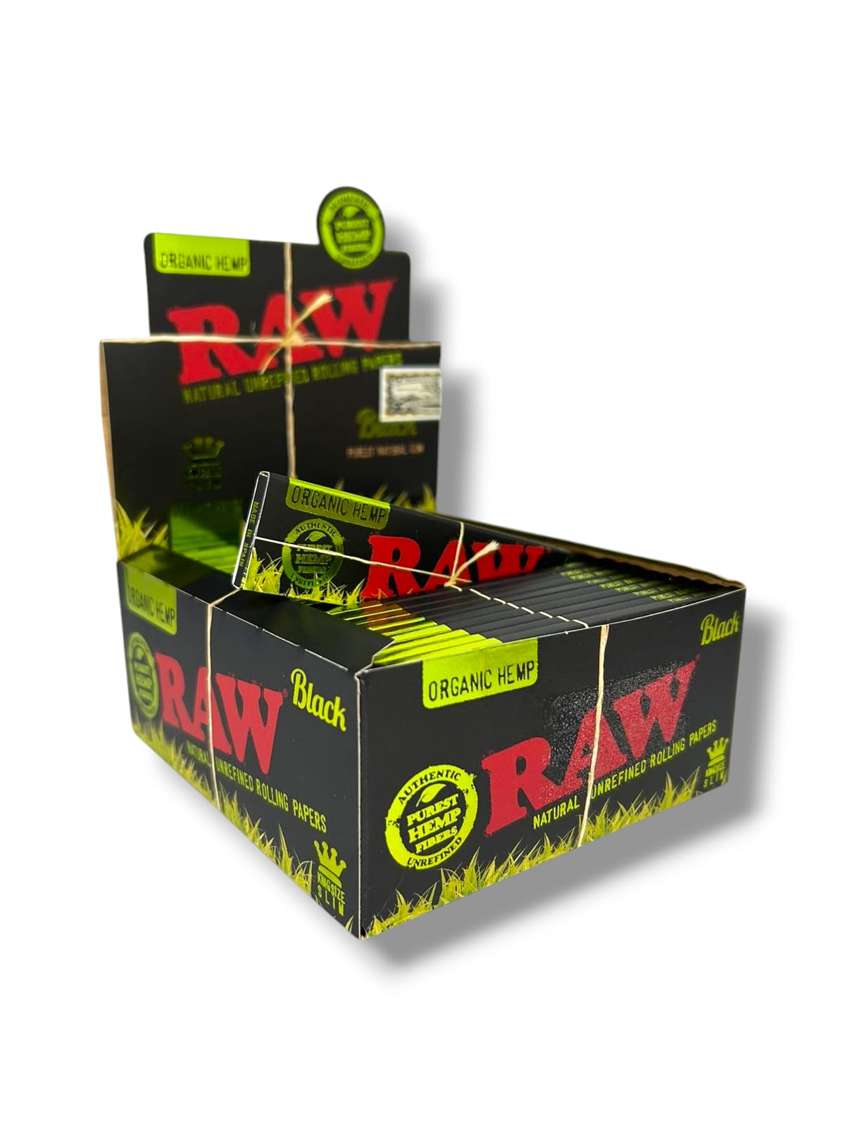 Caixa de Seda Raw Black Organica K.S