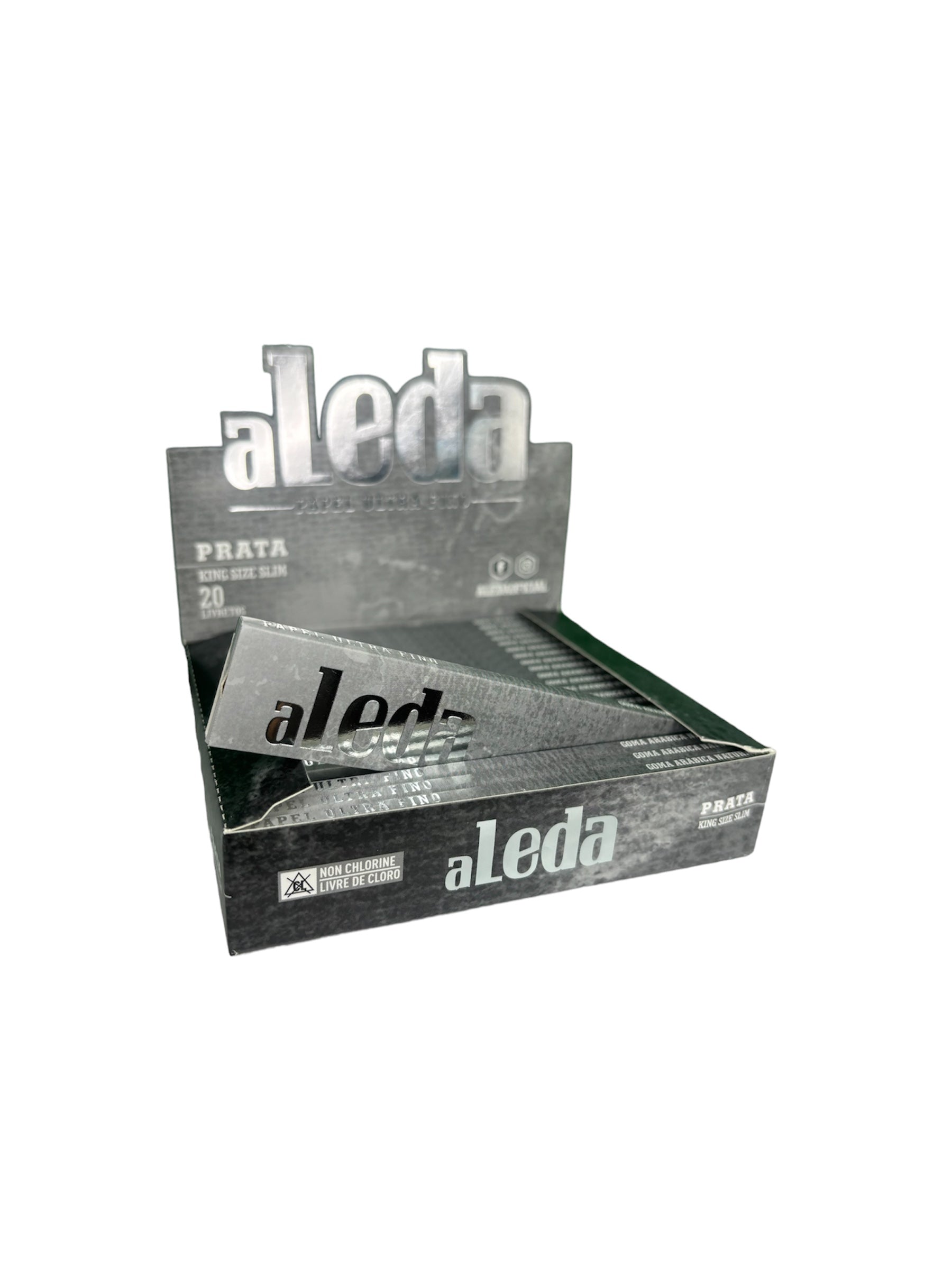 Caixa de Seda Aleda Prata K.S