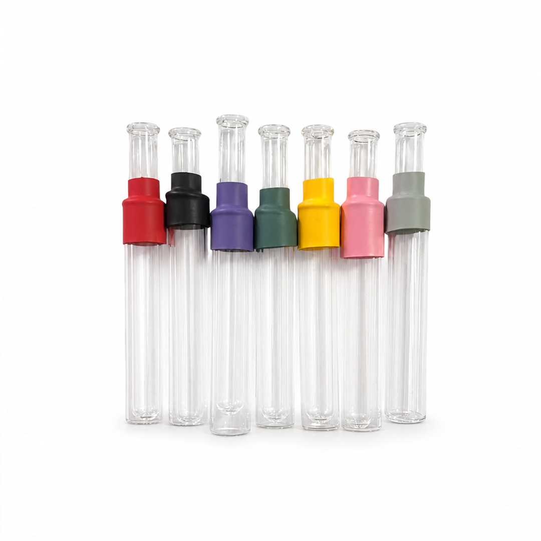 Kit Seda de Vidro Simples C/ Borracha Colorida C/5