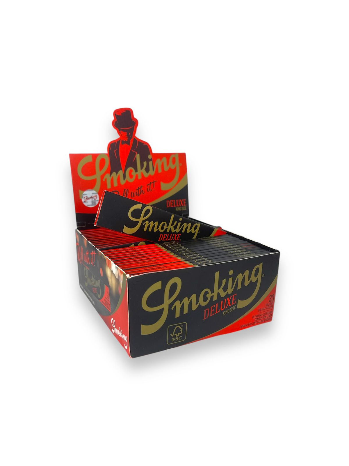 Caixa de Seda Smoking Deluxe K.S