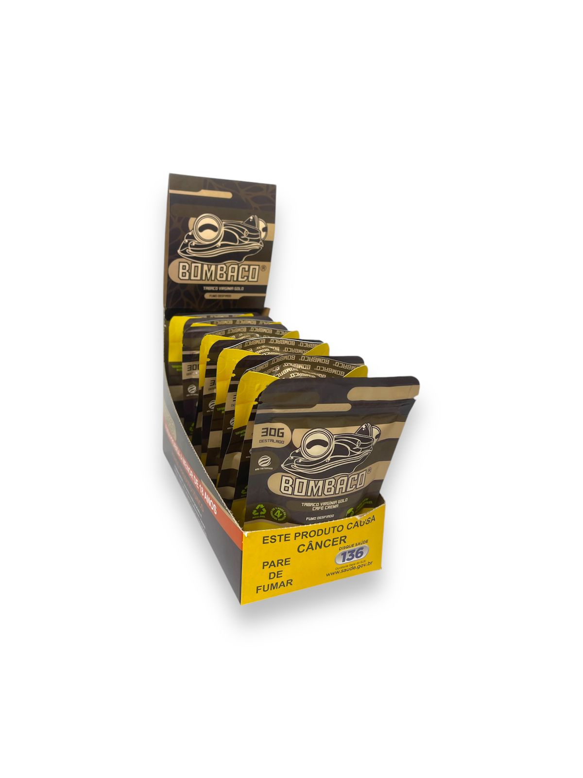 Caixa de Tabaco Bombaco Café 30G C/12