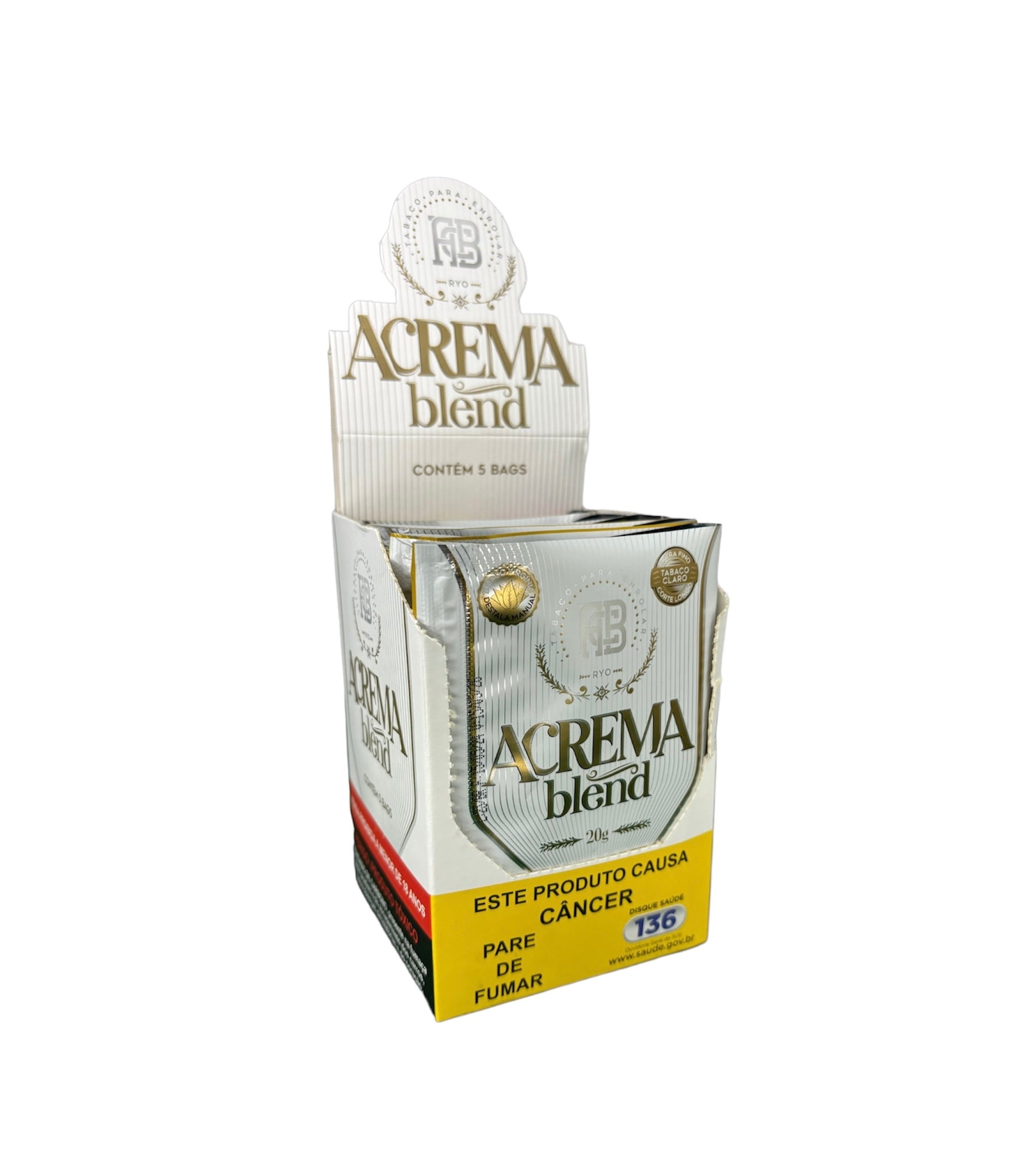 Caixa de Tabaco Acrema C/5