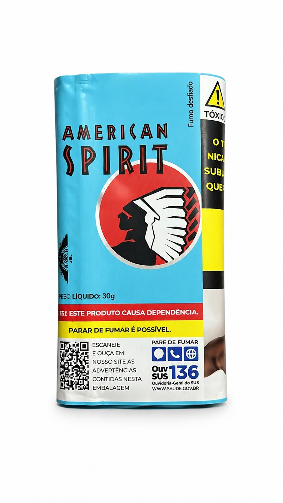 Caixa de Tabaco American Spirit 30G C/5