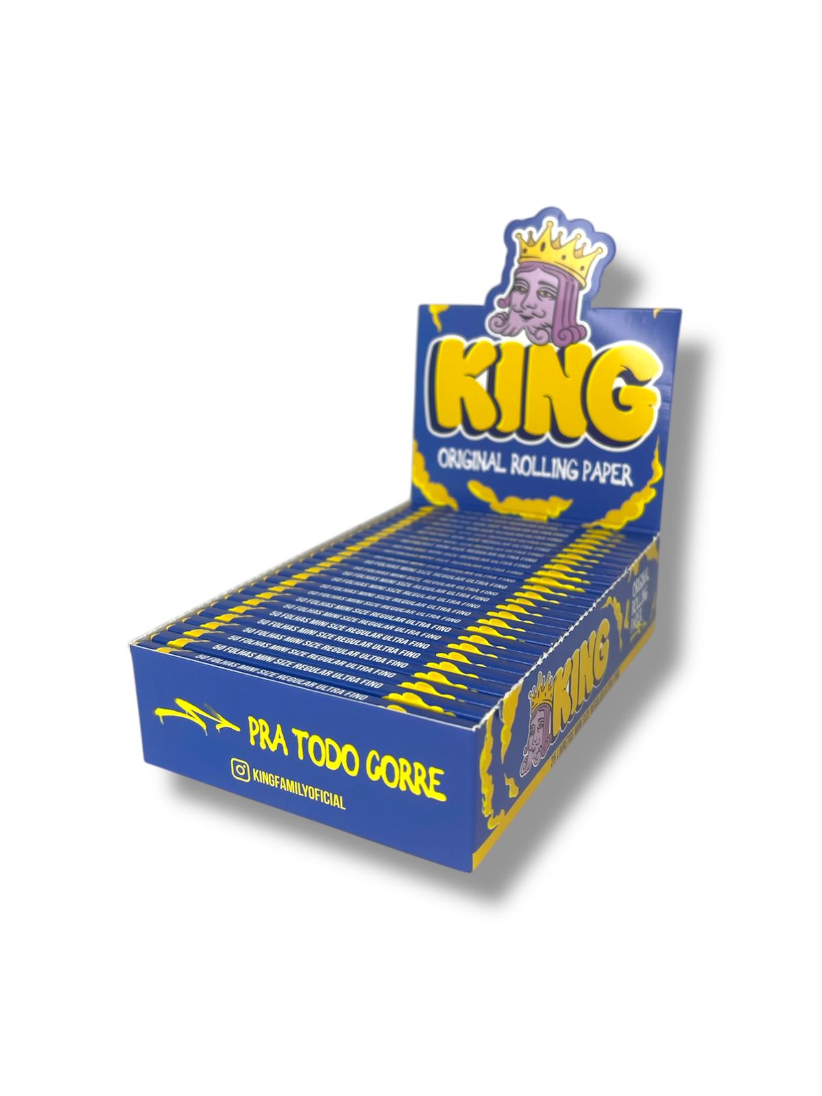 Caixa de Seda King Paper 1/4 M.S