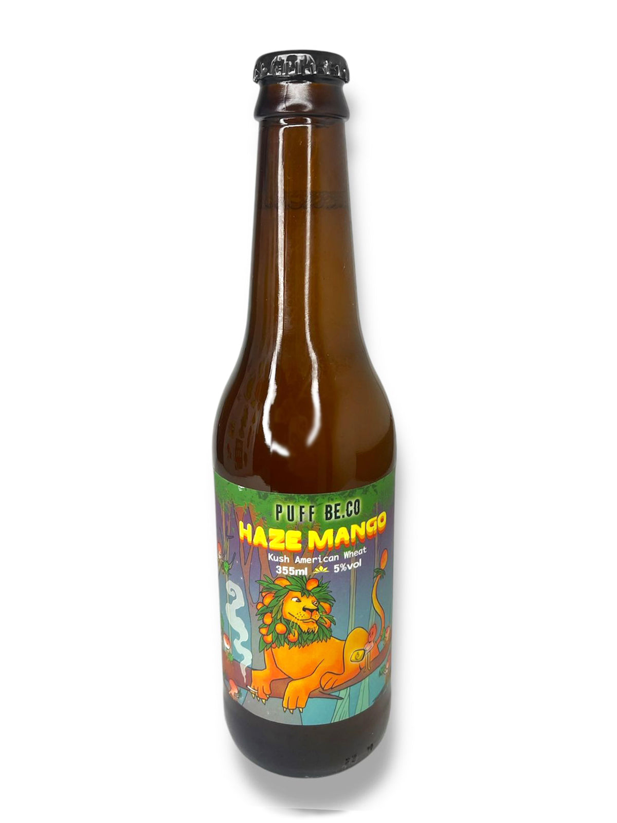 Caixa de Cerveja Puff Haze Mango 355ML c/ 15