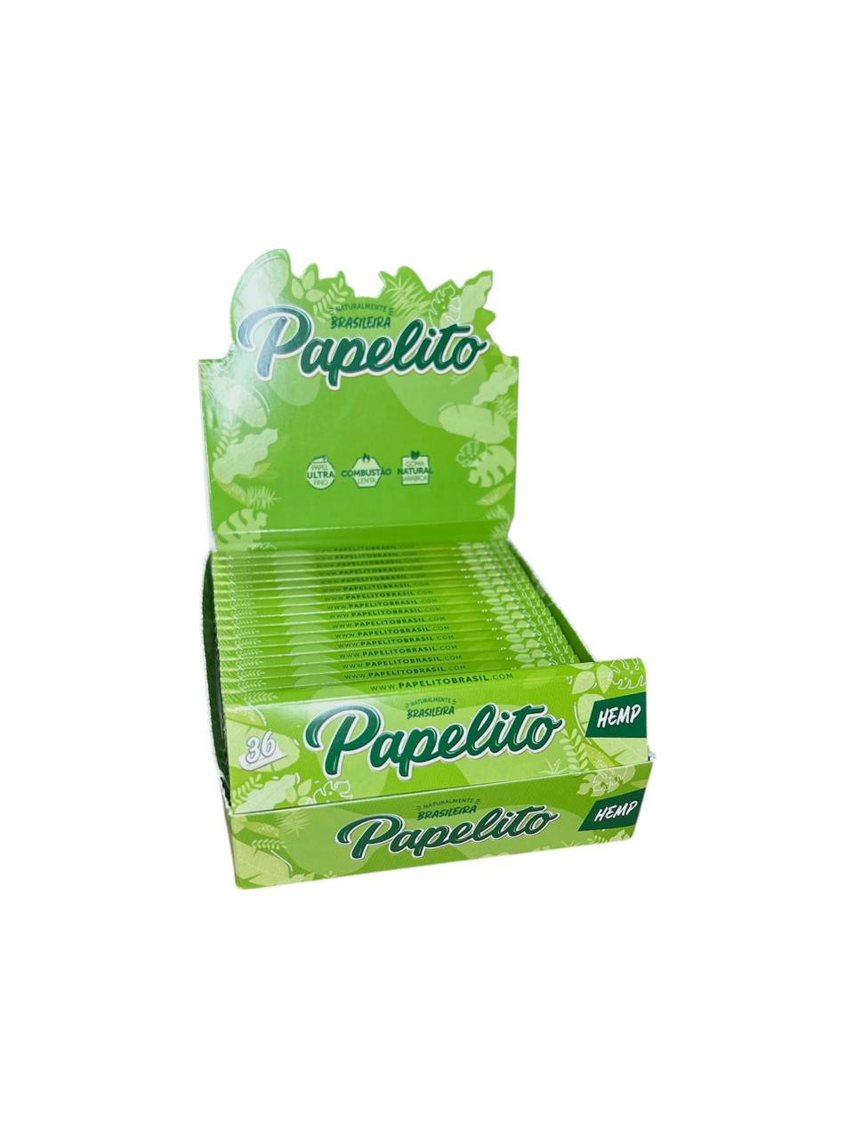 Caixa de Seda Papelito Hemp King Size C/25