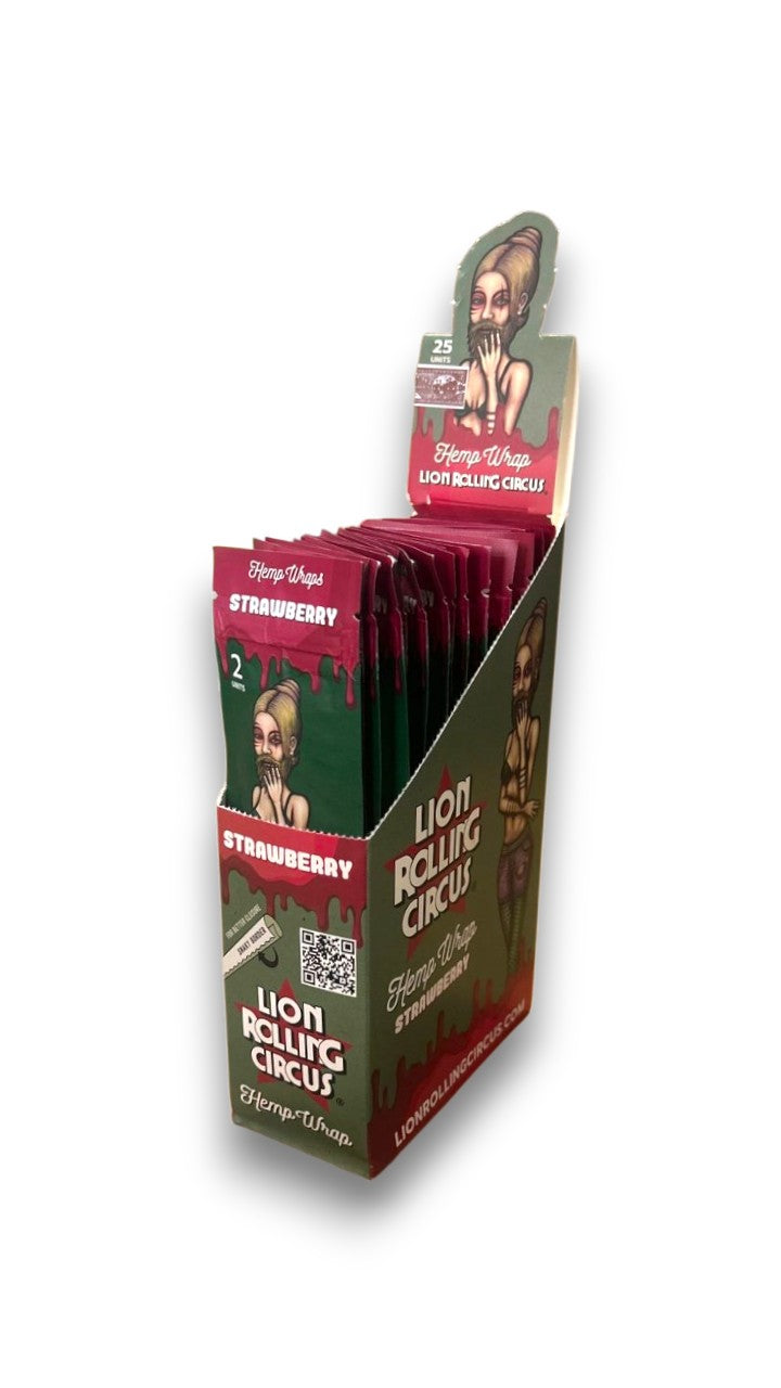 Blunt Lion Rolling Circus Strawberry C/25
