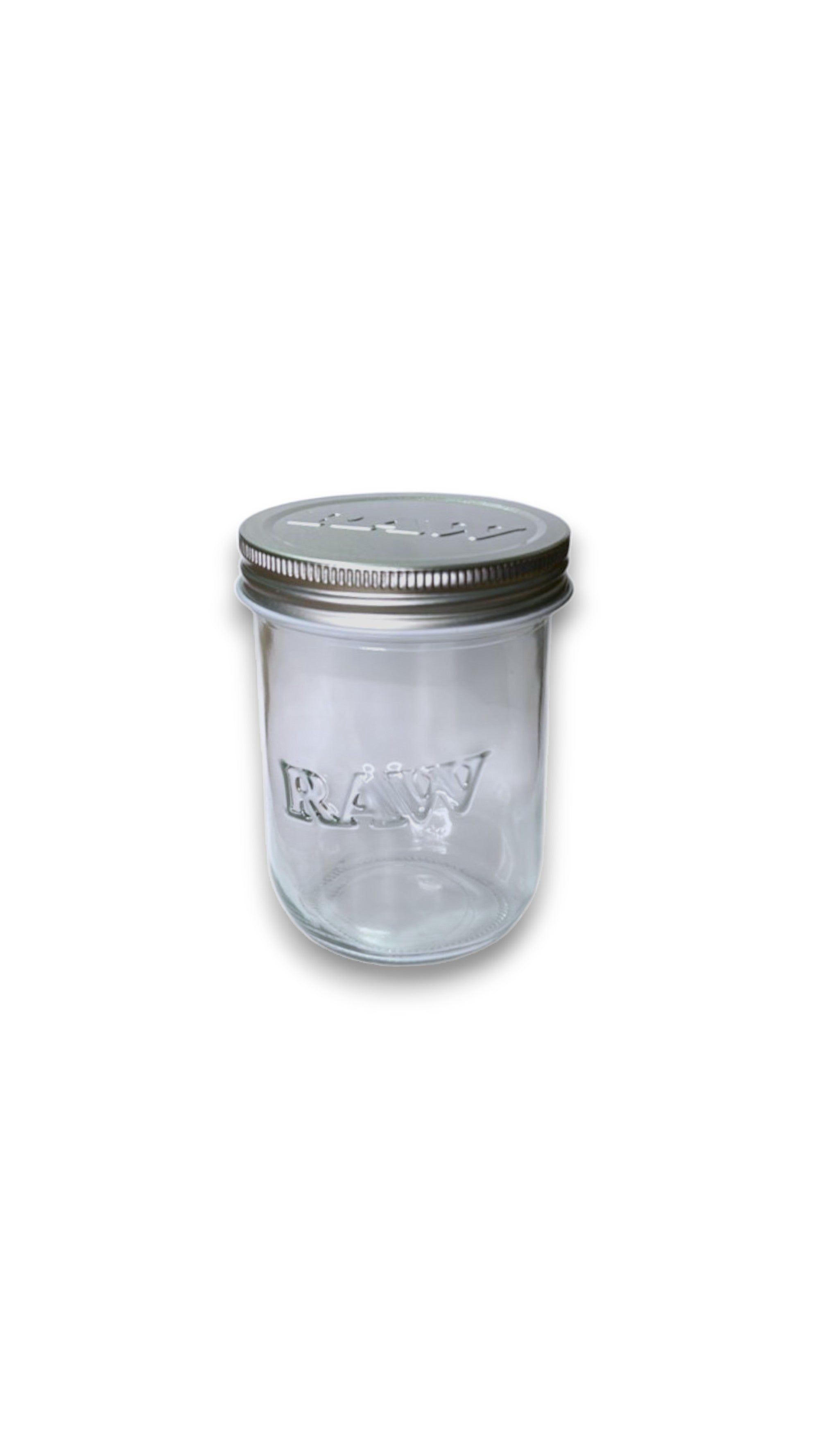 Pote de Vidro Hermético Raw Mason Jar 475 ML