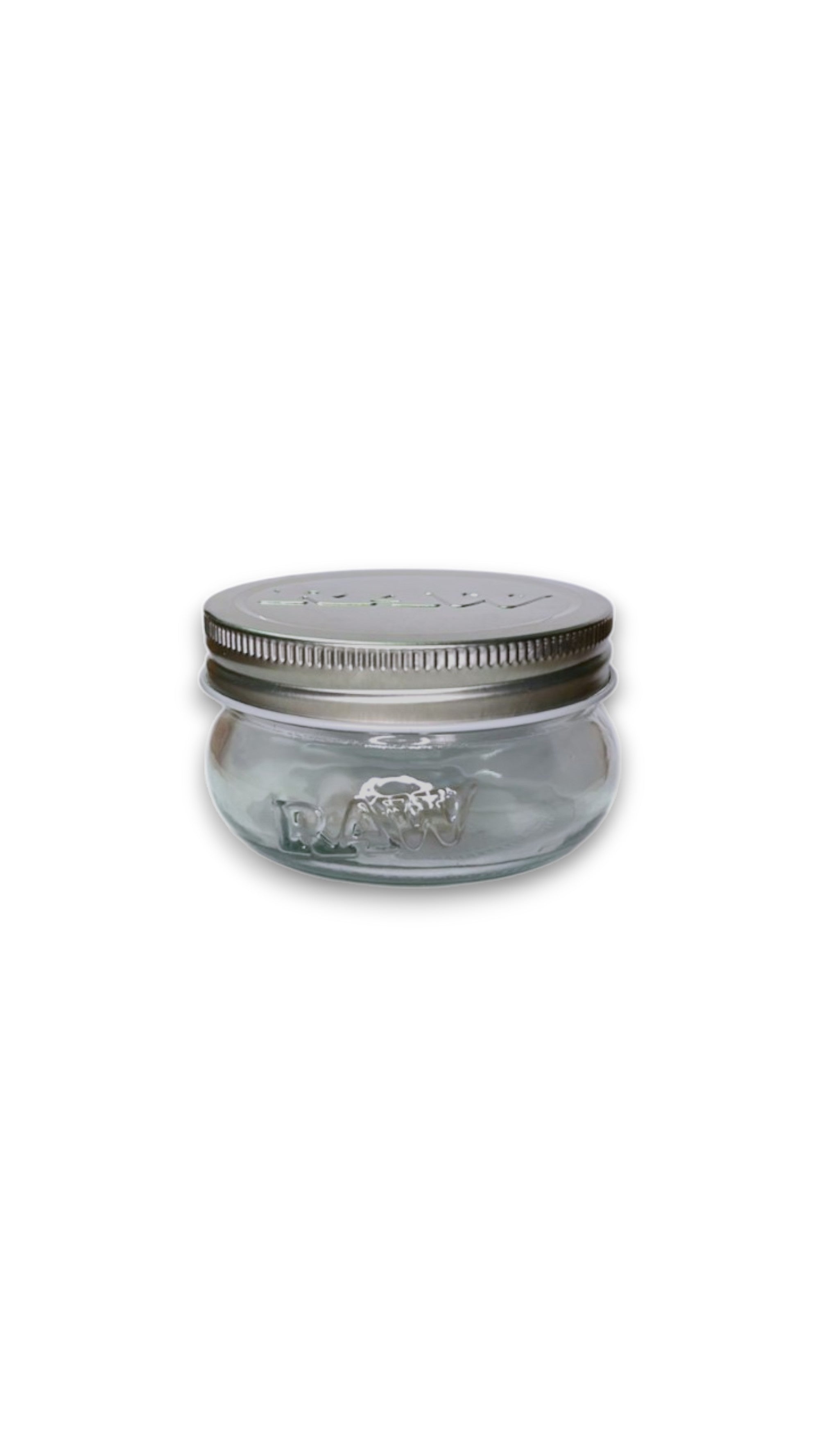 Pote de Vidro Hermético Raw Mason Jar 175 ML