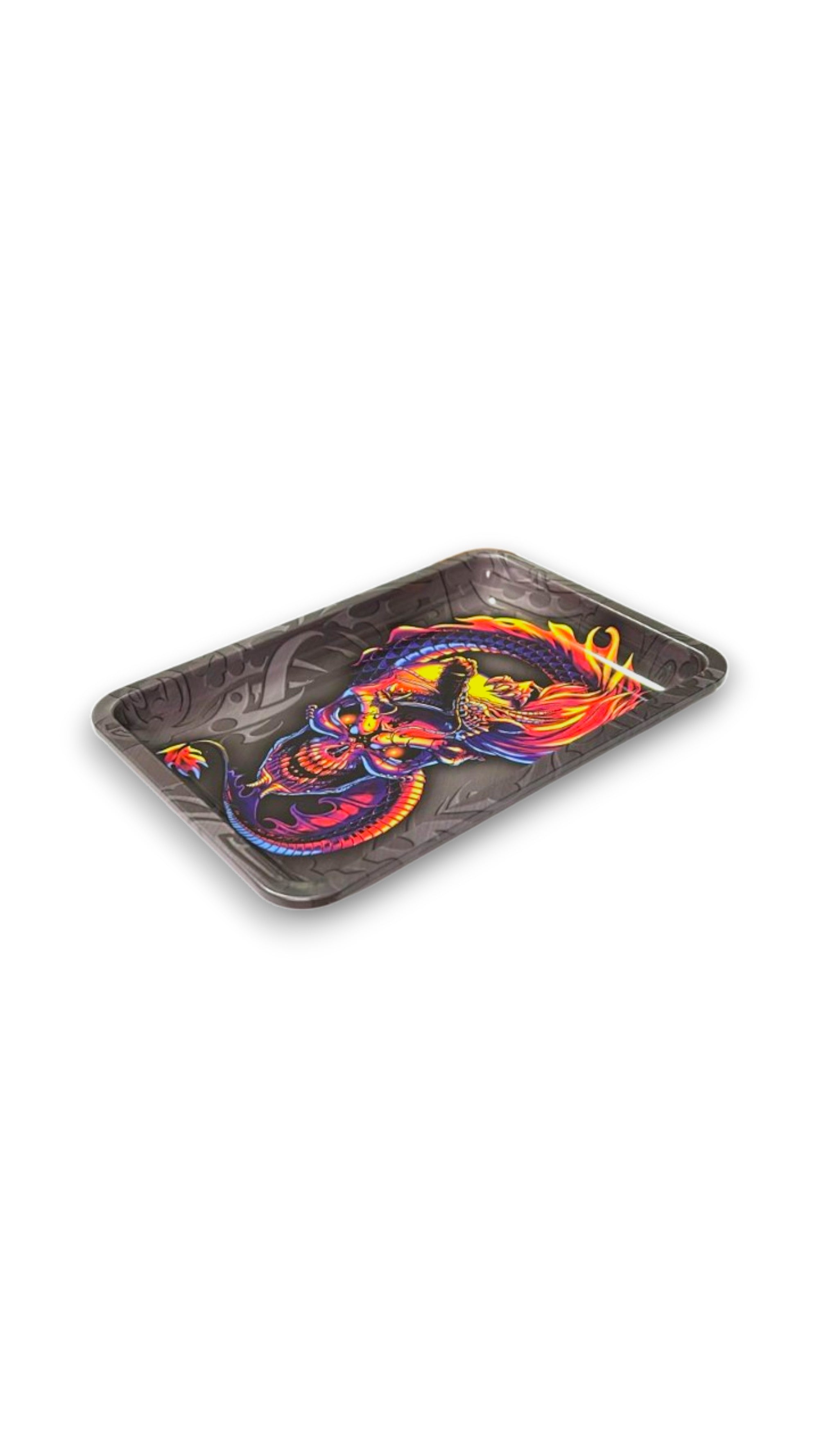 Bandeja de Metal Skull Fire