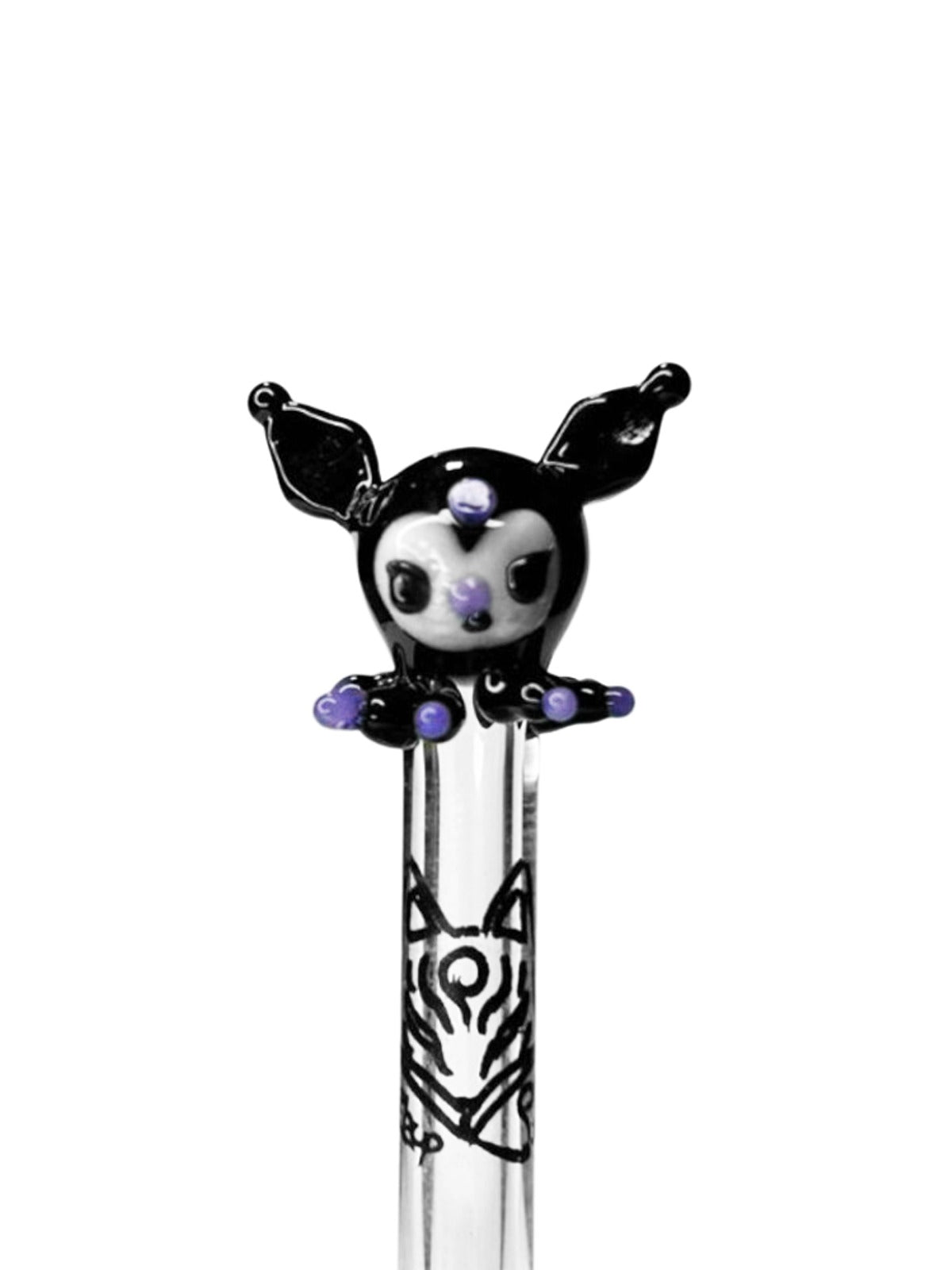 Piteira de Vidro Hippie Bong Kuromi 5MM