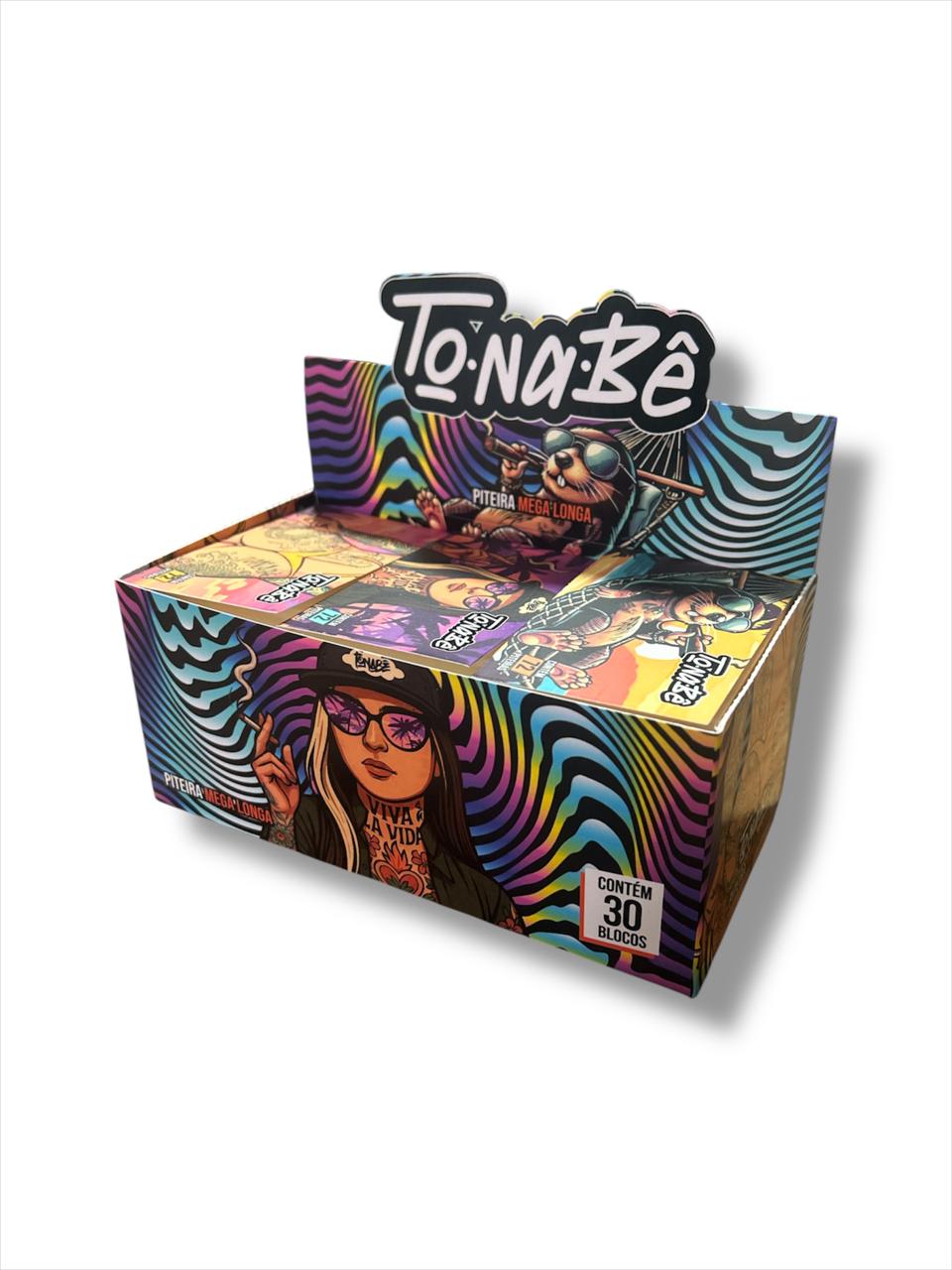 Caixa de Piteira Tonabê Mega Longa Lançamento