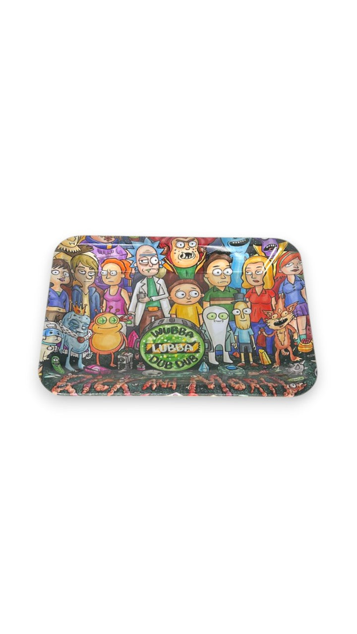 Bandeja Rick e Morty Wubba Lubba DubDub Pequena
