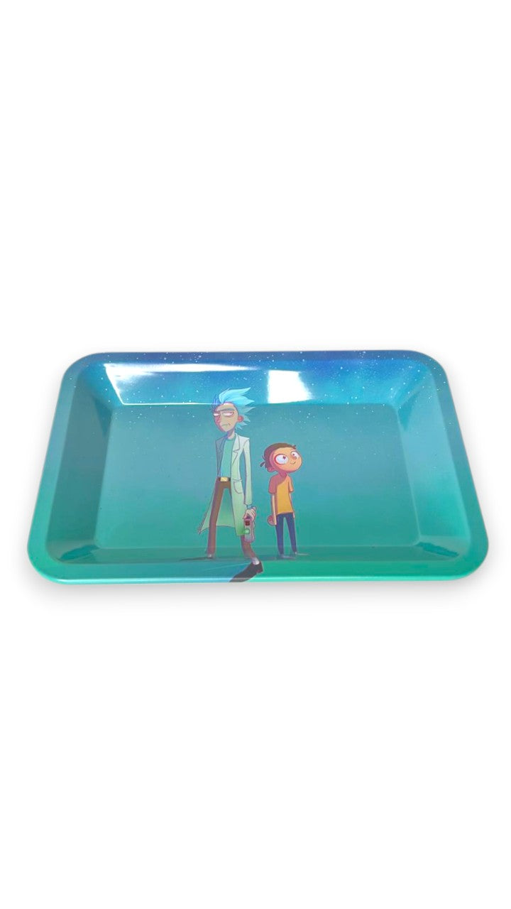 Bandeja Rick e Morty Ceu Azul Pequena