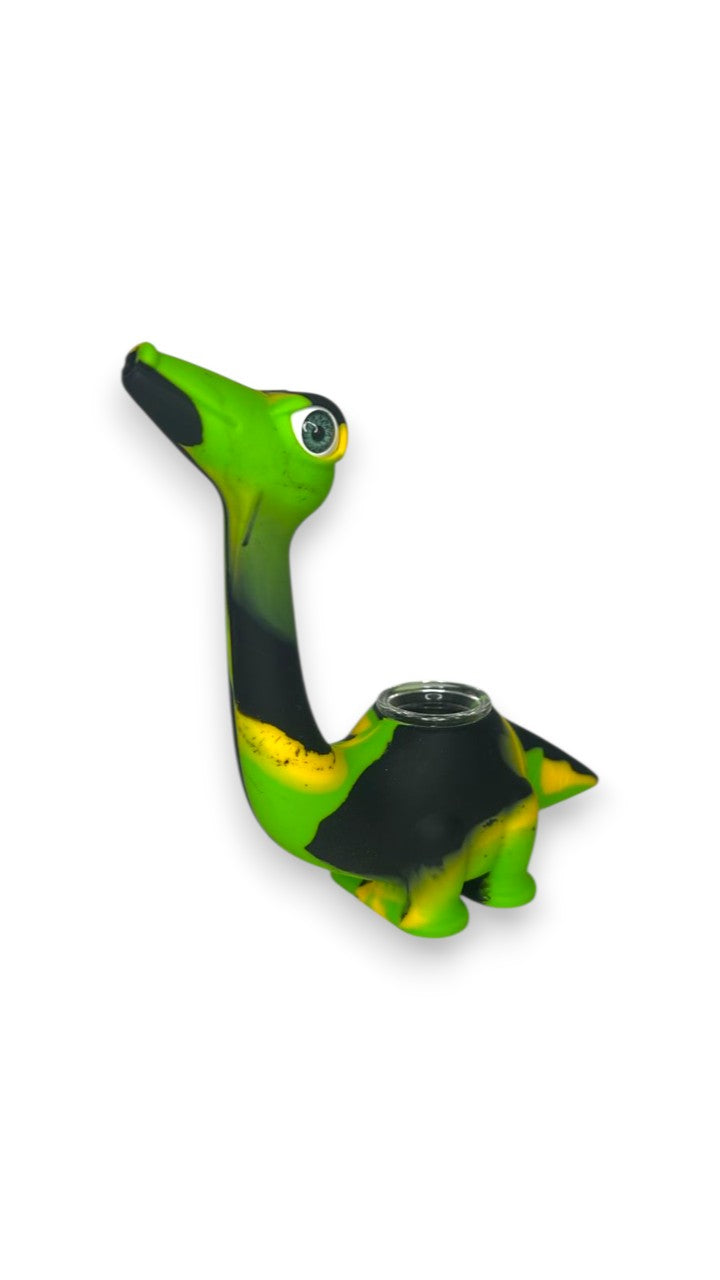 Pipe/Bong de Silicone Dinossauro