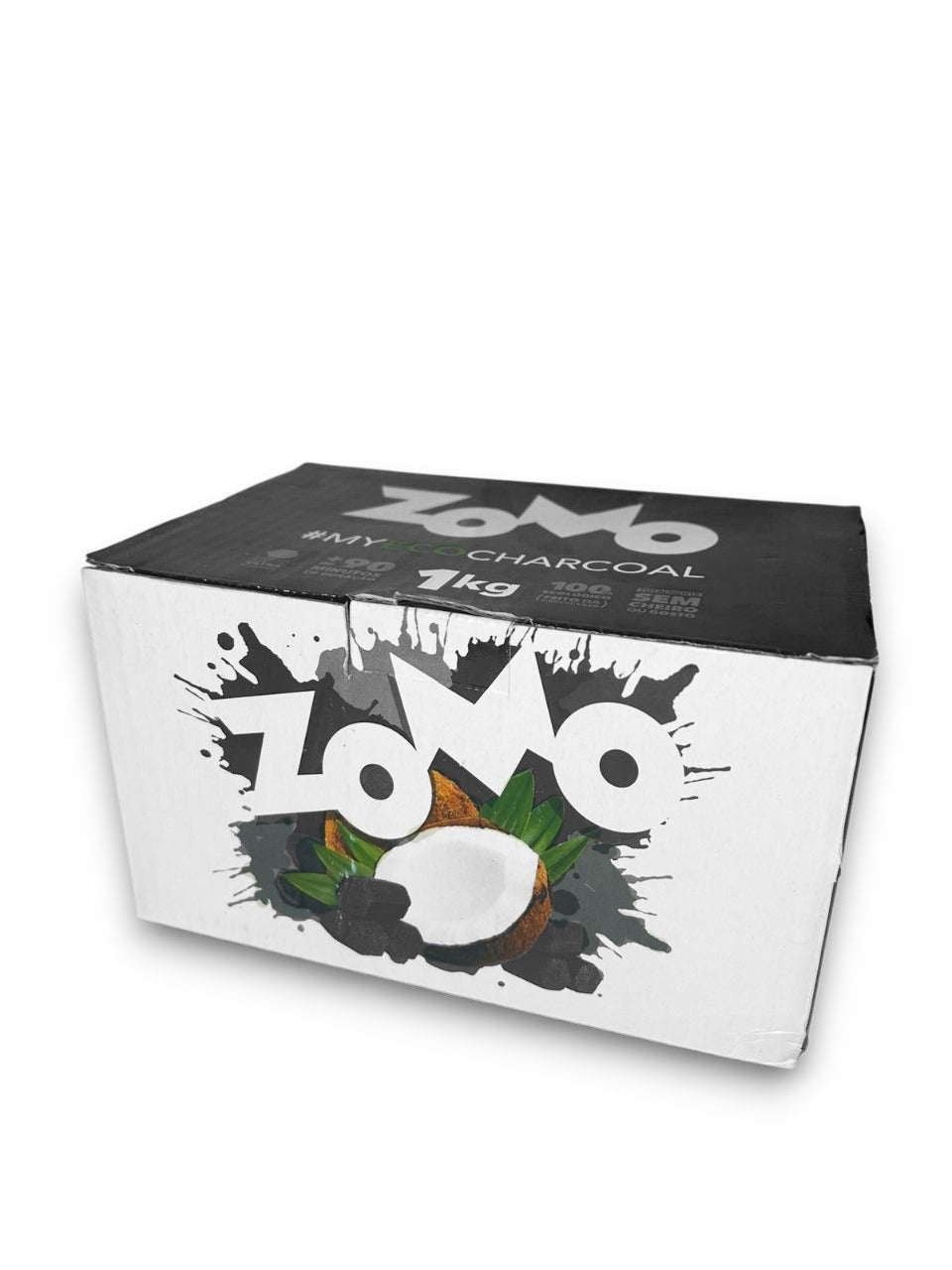 Caixa de Carvão Zomo 1KG