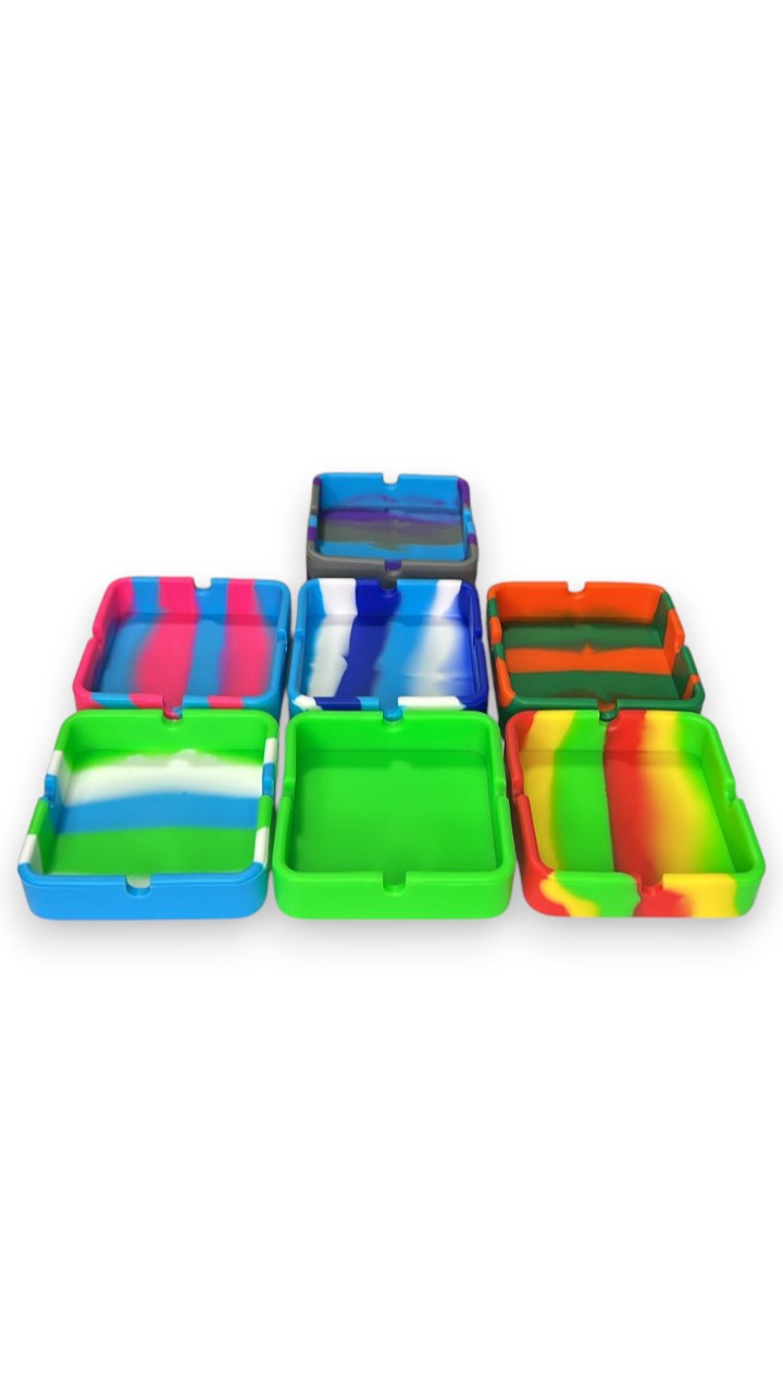 Cinzeiro de Silicone Quadrado