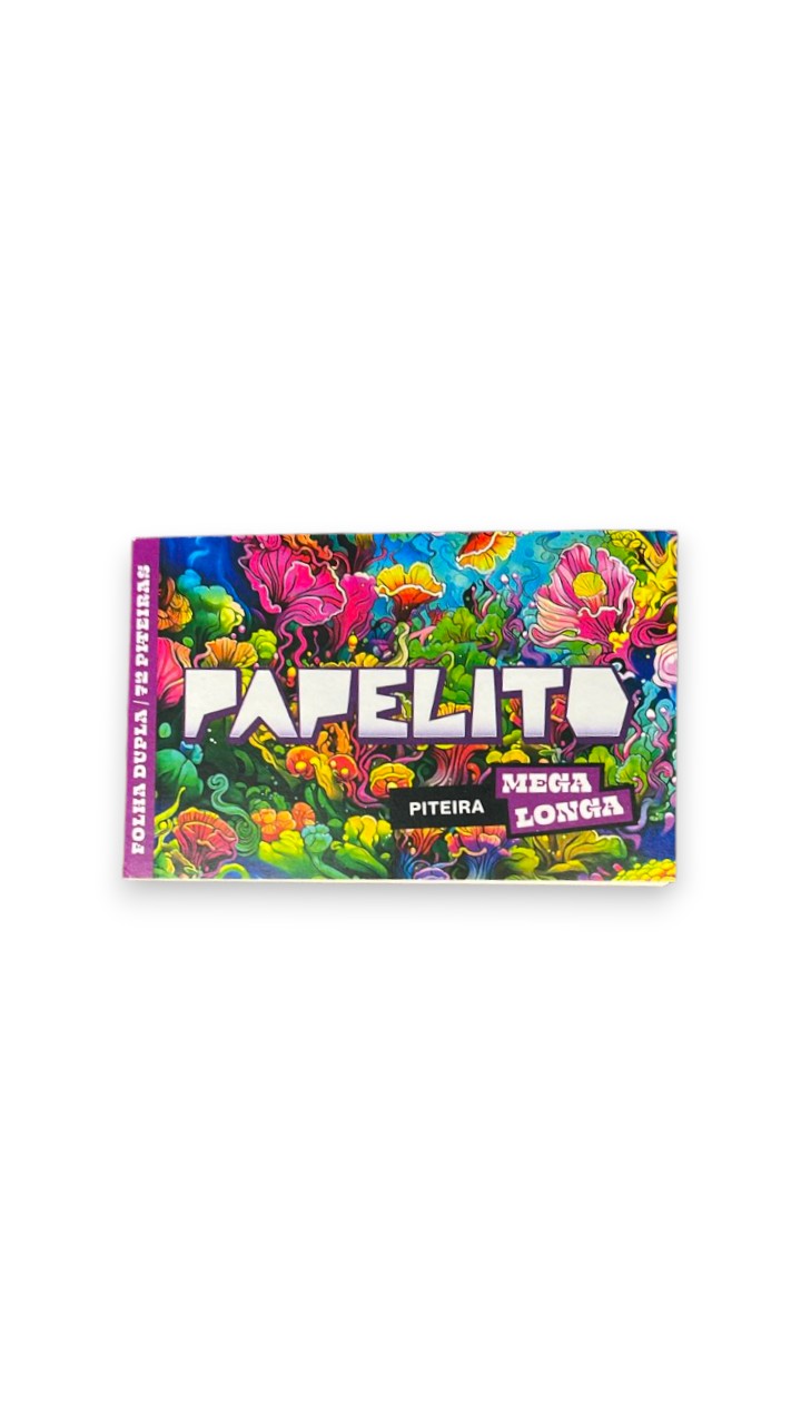 Caixa de Piteira Papelito Mega Longa