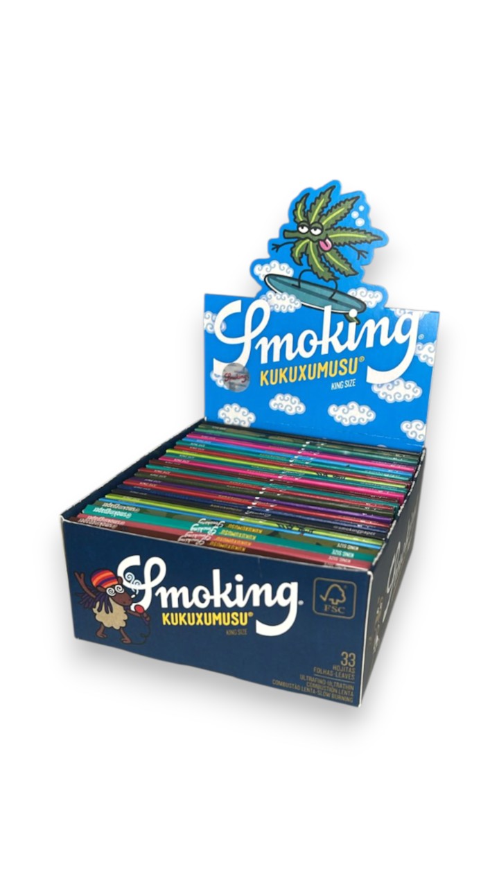 Caixa de Seda Smoking Kukuxumusu C/50