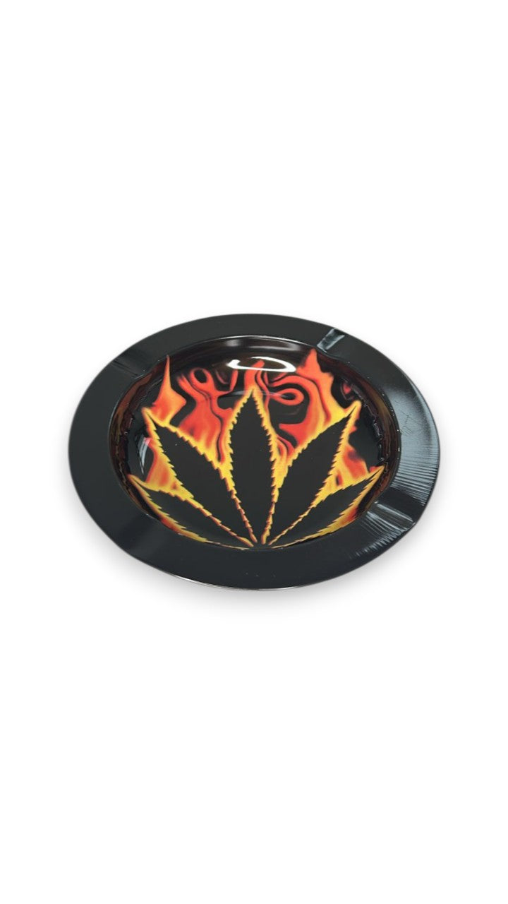 Cinzeiro de Metal Weed