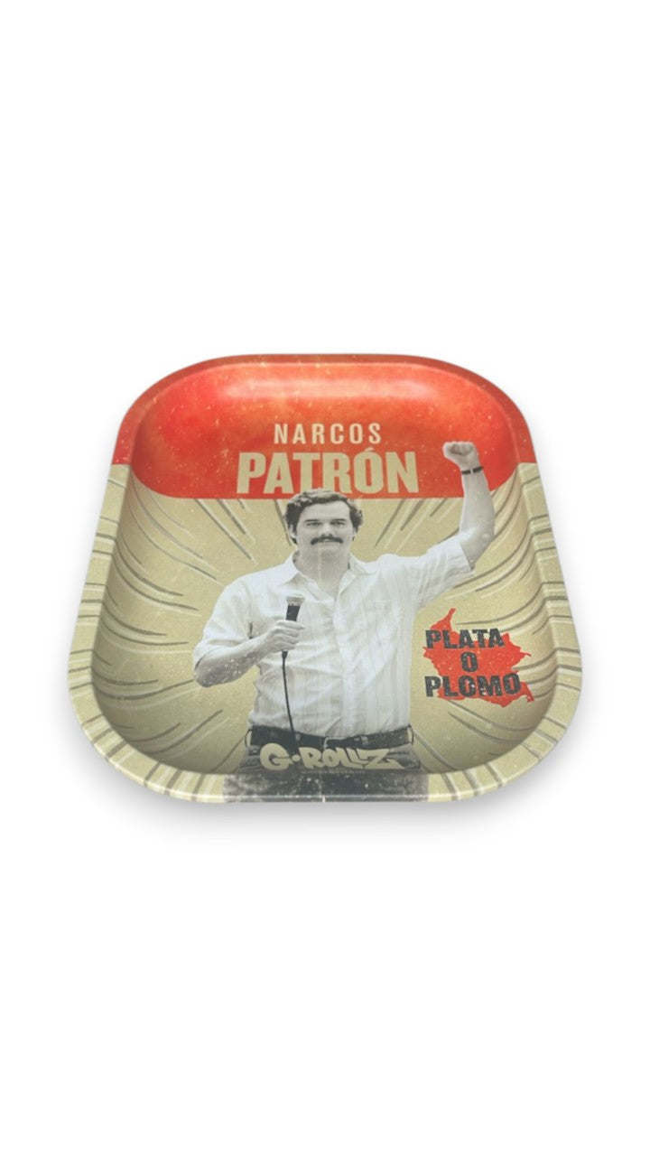 Bandeja de Metal G-Rollz Narcos Pequena