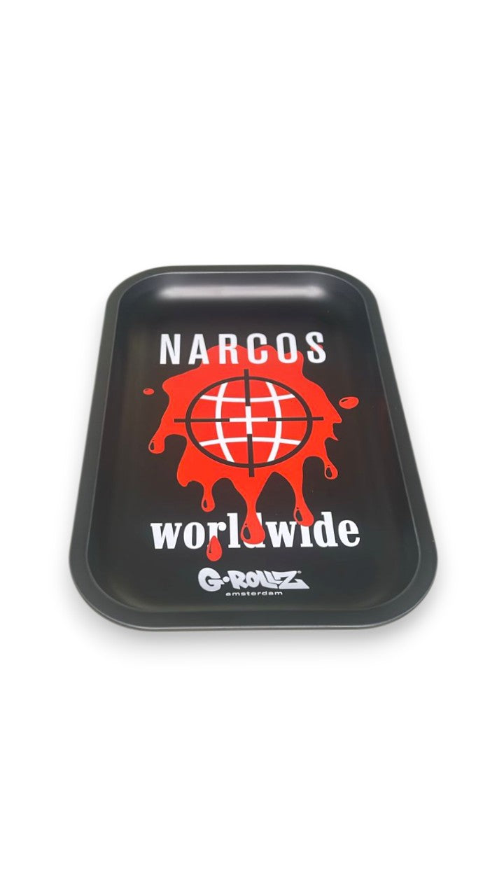 Bandeja de Metal G-Rollz Narcos Média