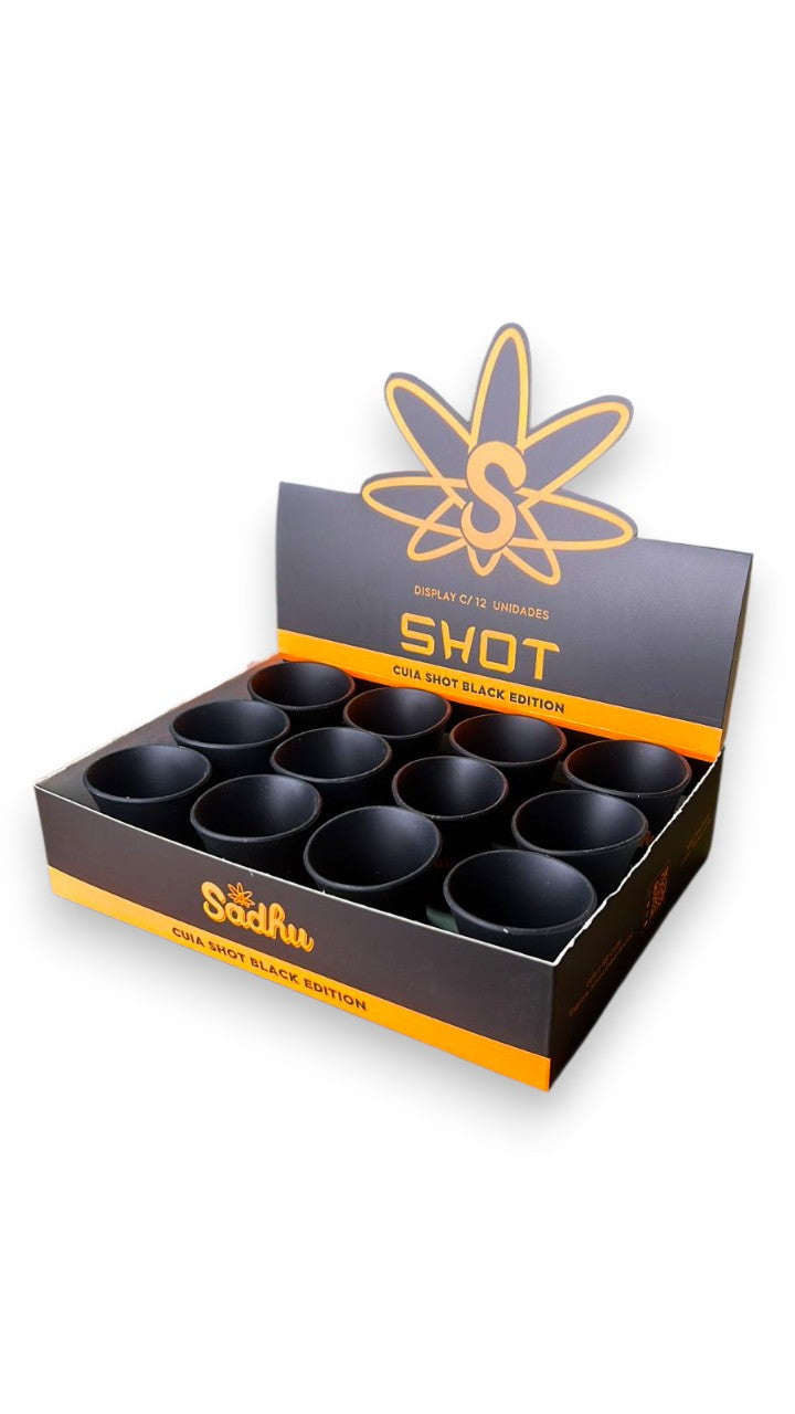 Display Cuia Sadhu Shot Black Edition C/12