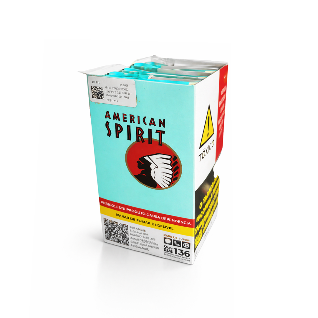 Caixa de Tabaco American Spirit 30G C/5