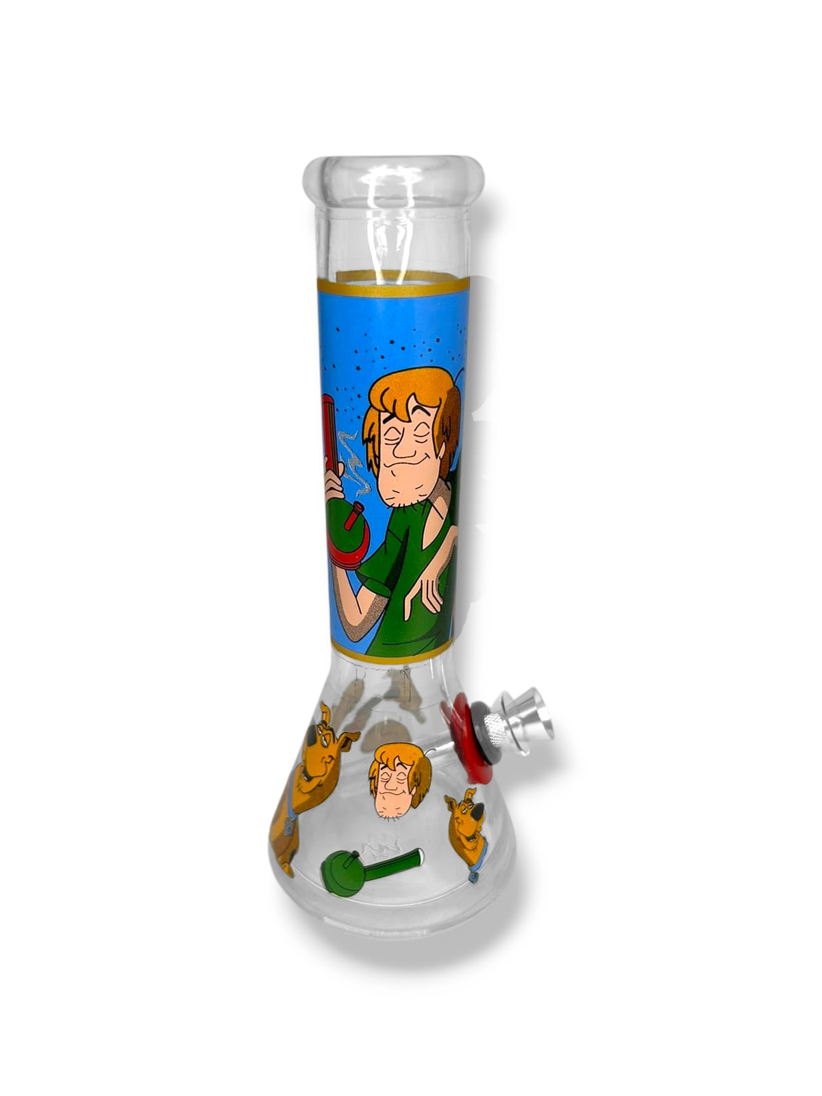 Bong Vidro Scooby e Salsicha 18cm