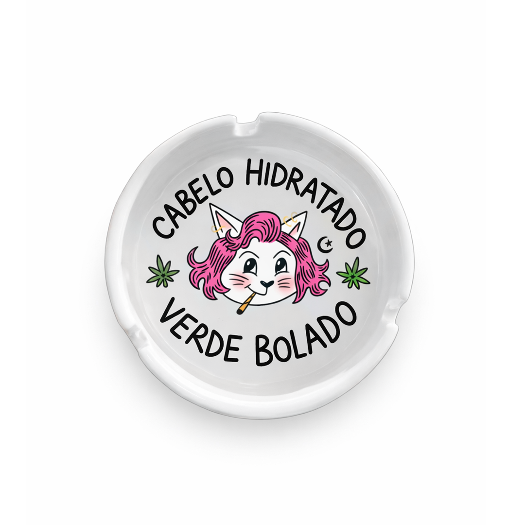 Cinzeiro de Porcelana Hippie Collection 26