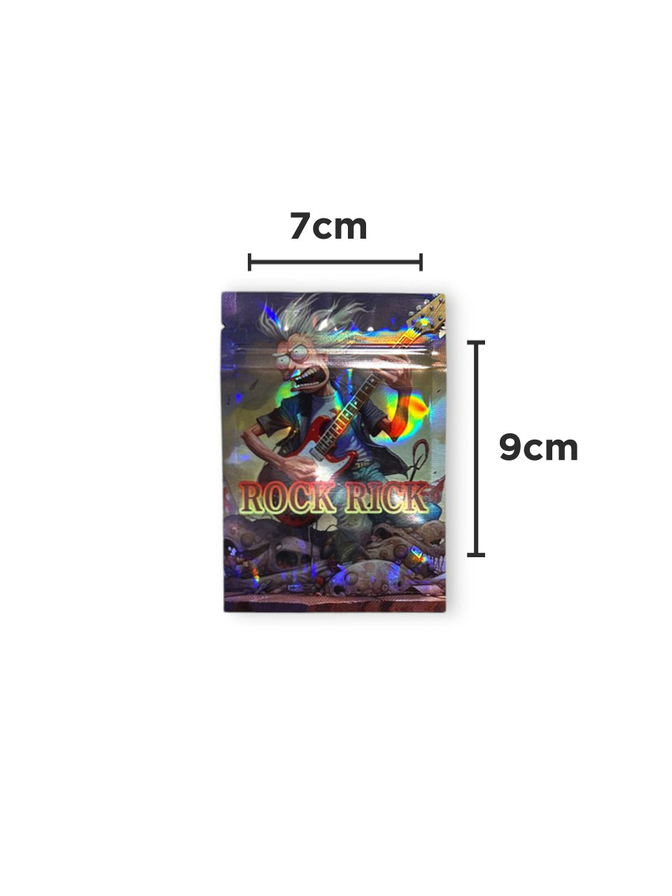 Ziplock Médio Rick Morty Estilos C/5
