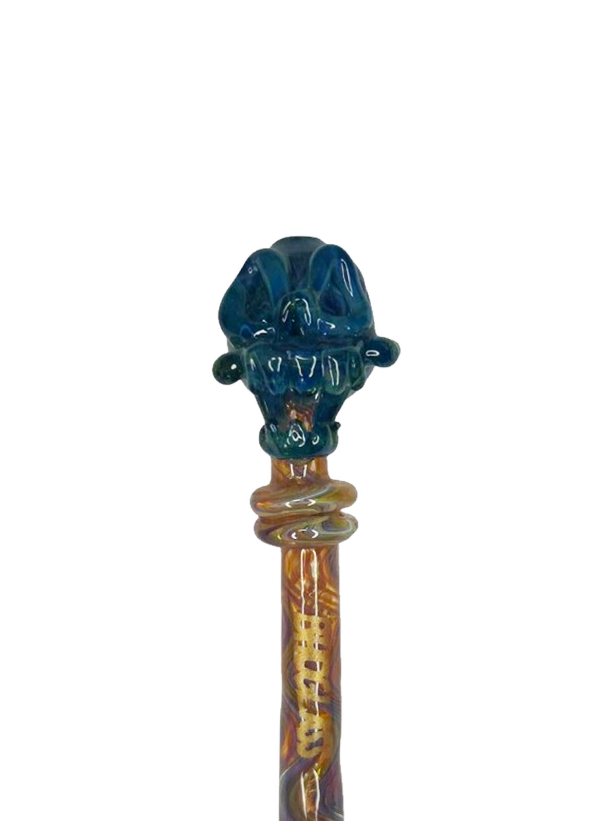 Piteira de Vidro BHOGlass Caveira Regaw 9MM