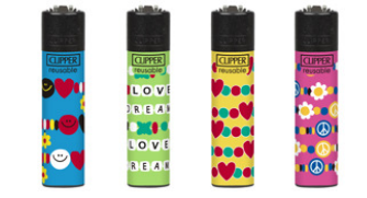 Caixa de Isqueiro Clipper Mini Friends Forever C/24
