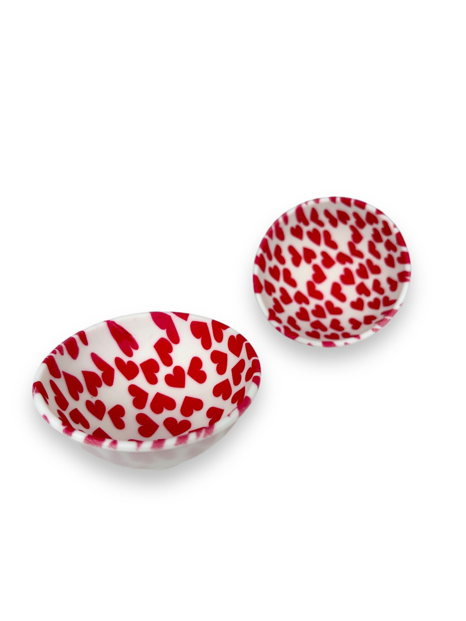 cuia de silicone tabacaria atacado com estampa de coração