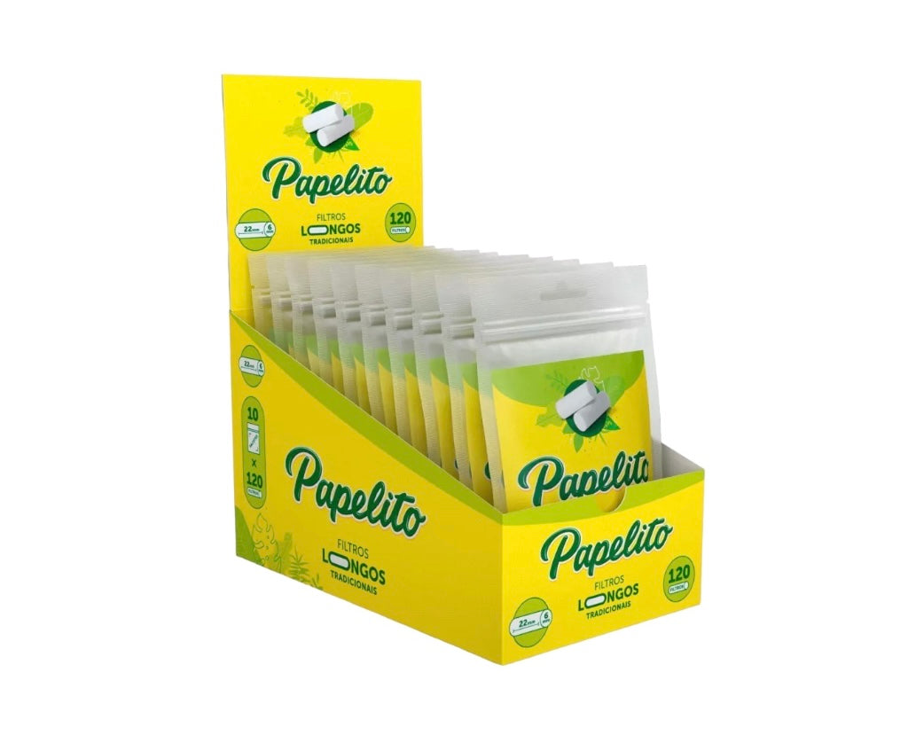 Caixa de Filtro Papelito Longo