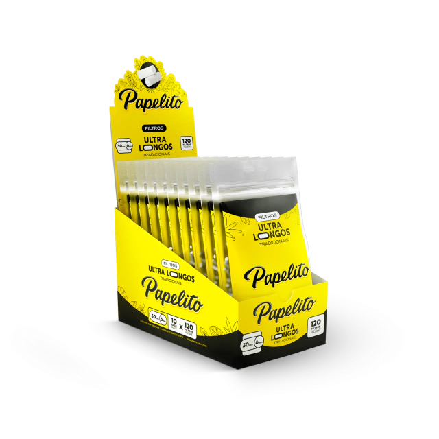 Caixa de Filtro Papelito Ultra Longo