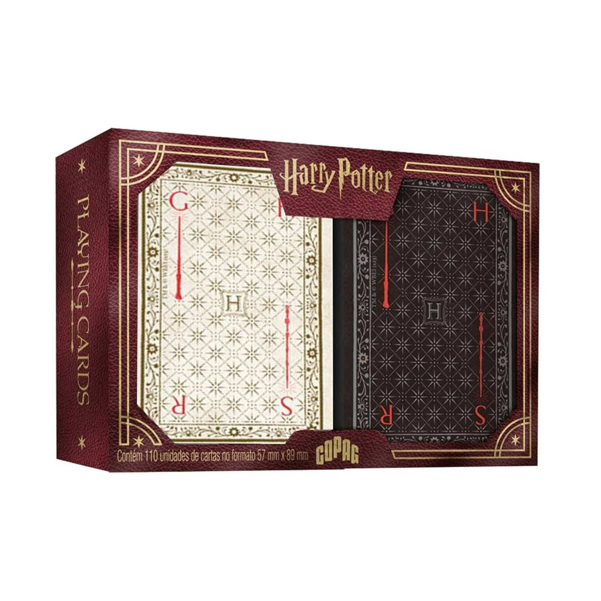Baralho Harry Potter c/ 110 Cartas - Edição Limitada
